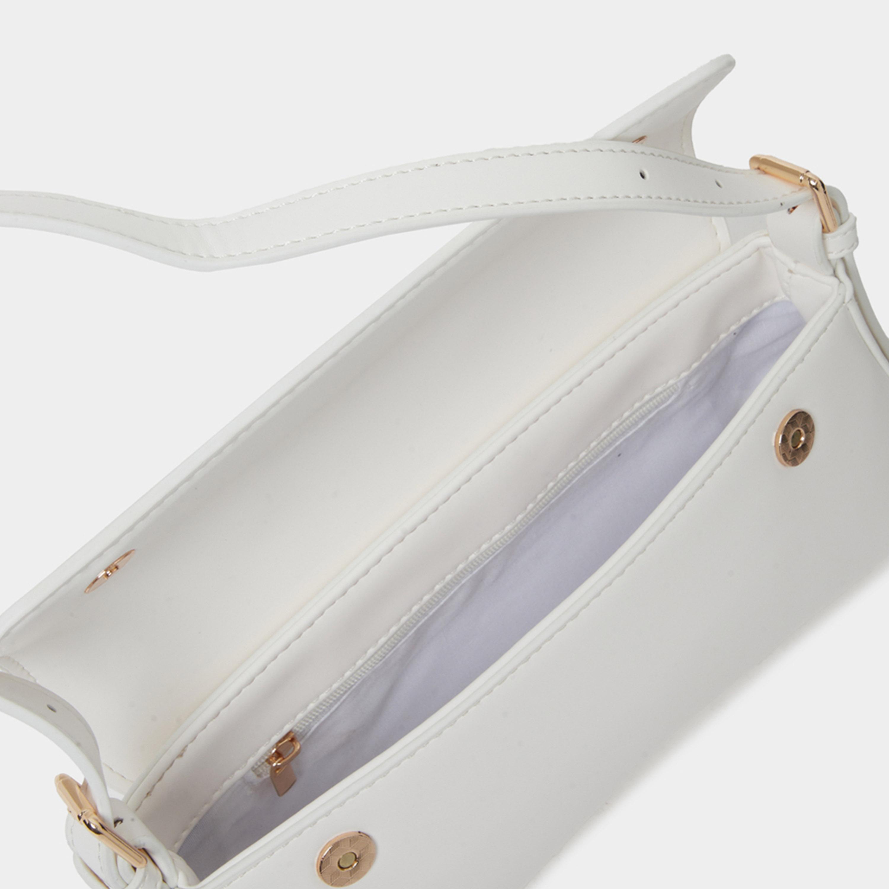 ستايلي - شنطة كتف باغيت بيضاء-women-bagsandwallets-handbags-image-3
