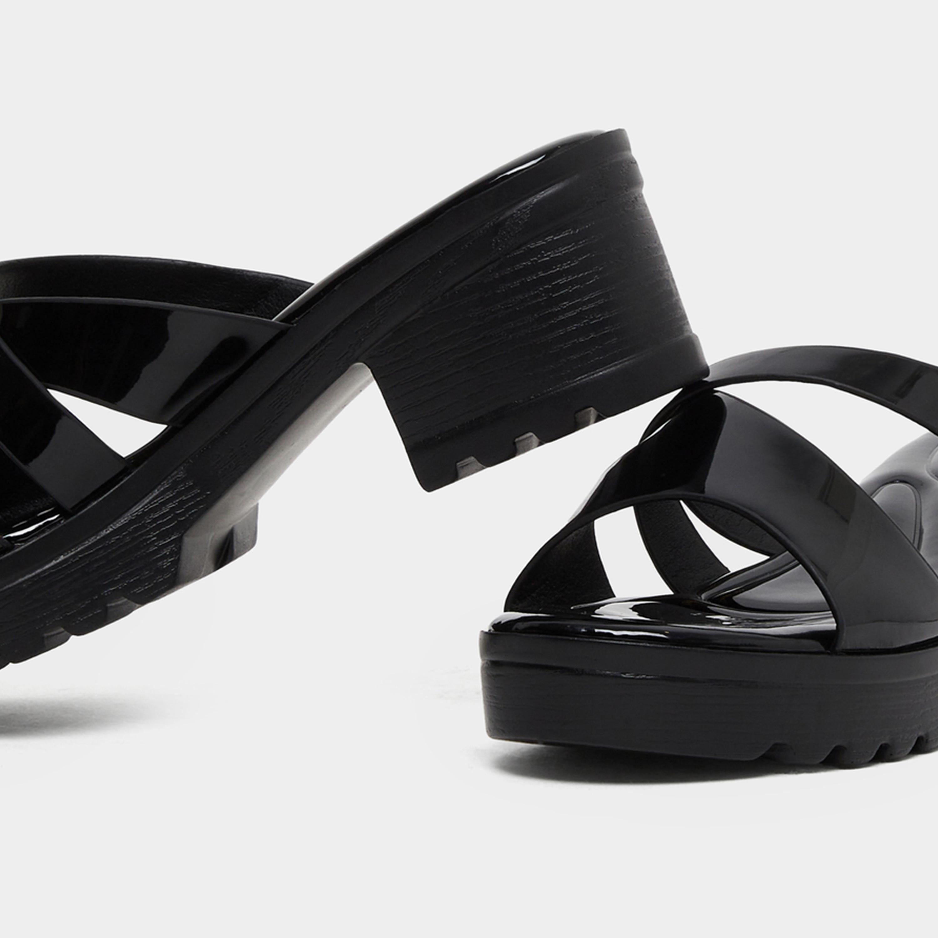ستايلي - صندل بكعب عريض وأحزمة متقاطعة للنساء-women-shoes-sandals-heeled-image-4