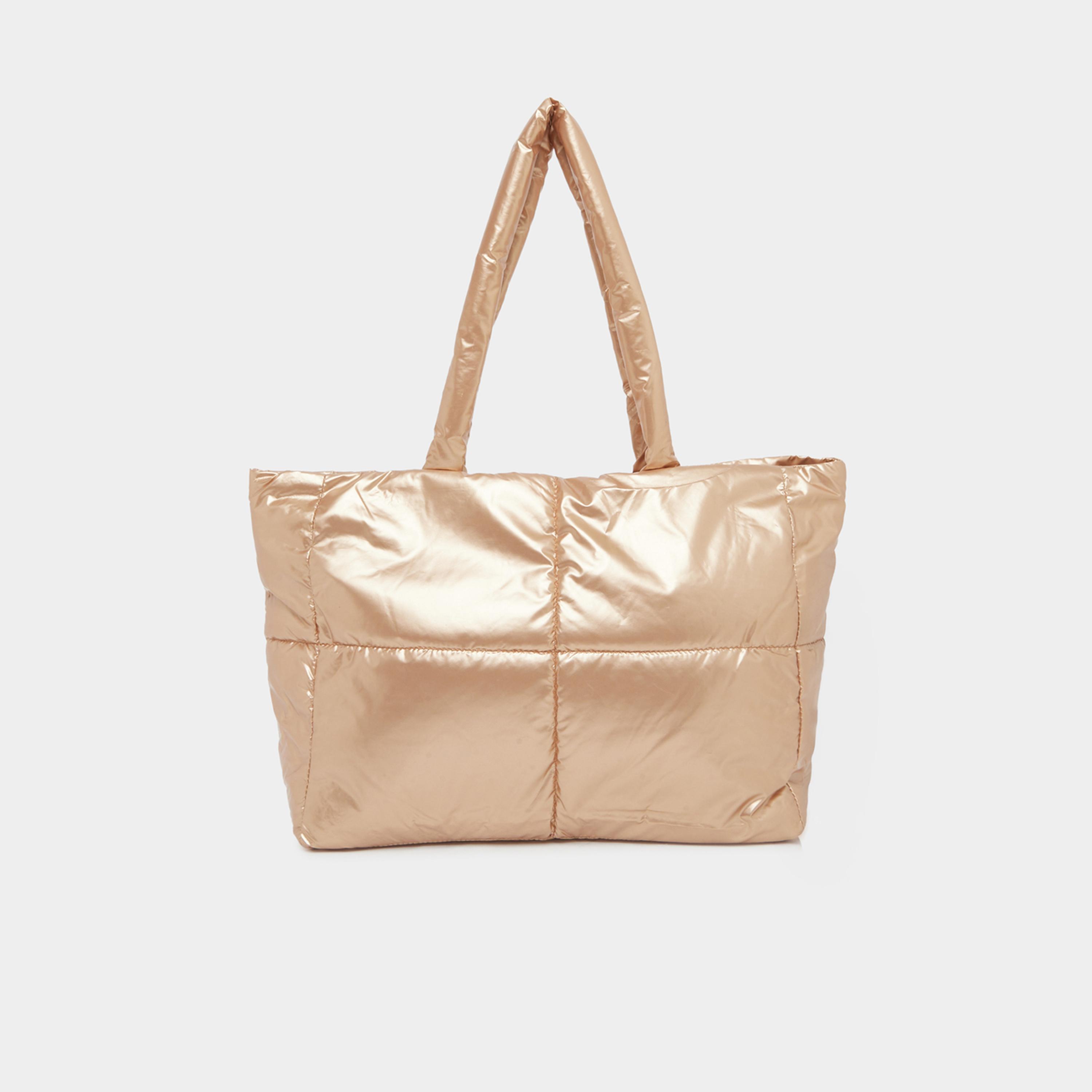 Styli Gold Padded Shopper Bag-women-bagsandwallets-handbags-image-2