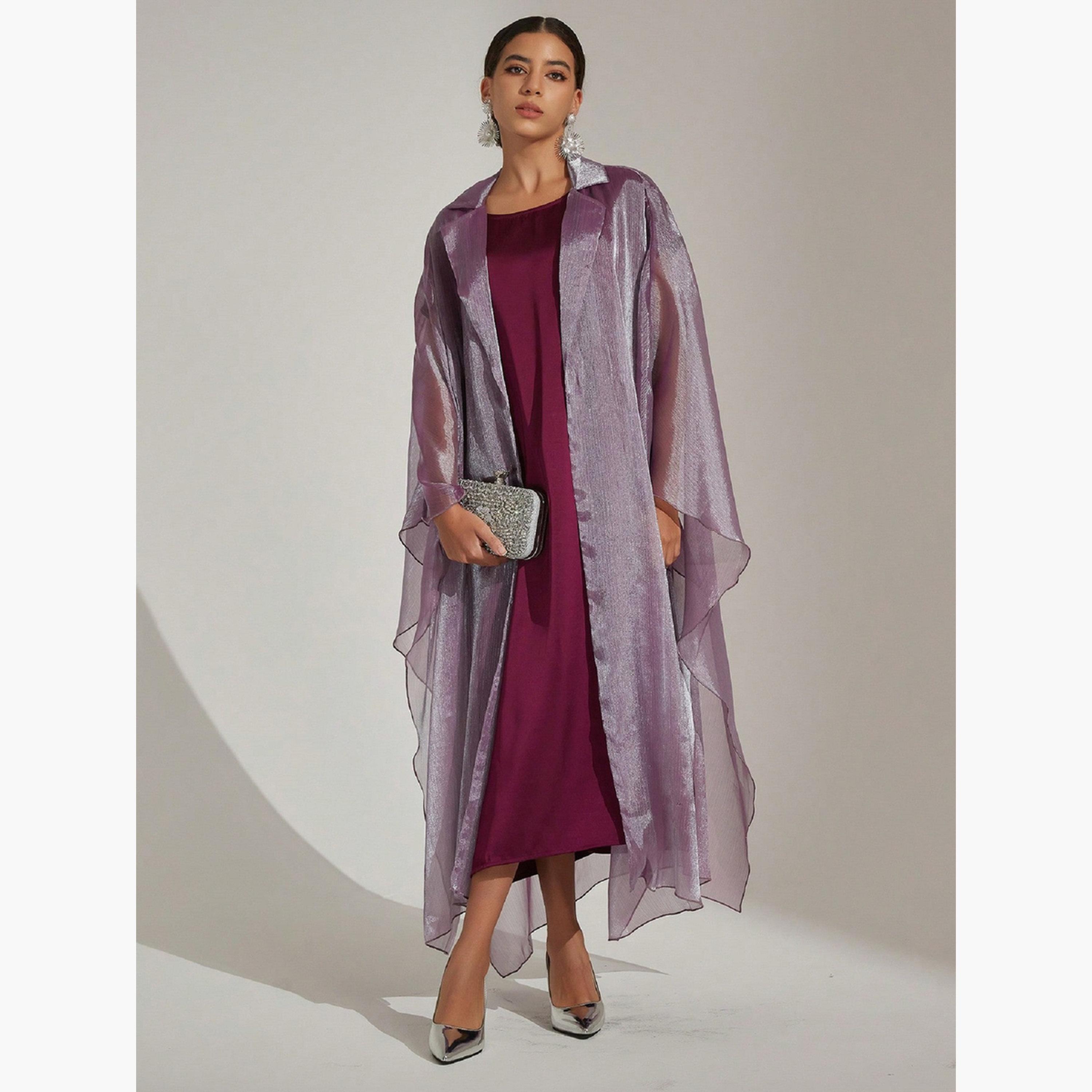 Take Two Flat Collar Sheer Abaya and Cami Dress Co Ords-women-clothing-coordsets-image-6