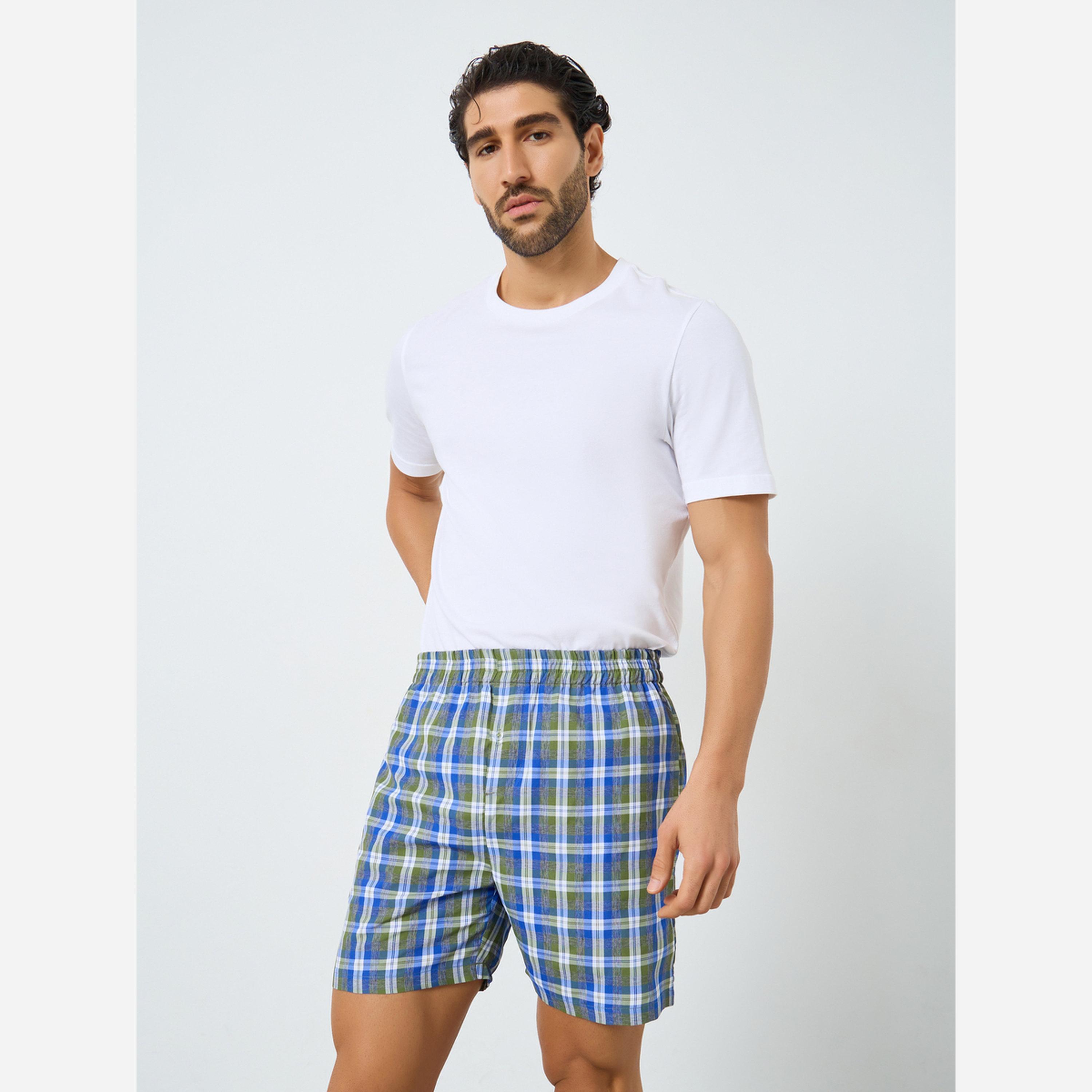 Styli Pack of 2 - Men Cotton Boxers with Button-men-clothing-innerwear-underwear-image-2