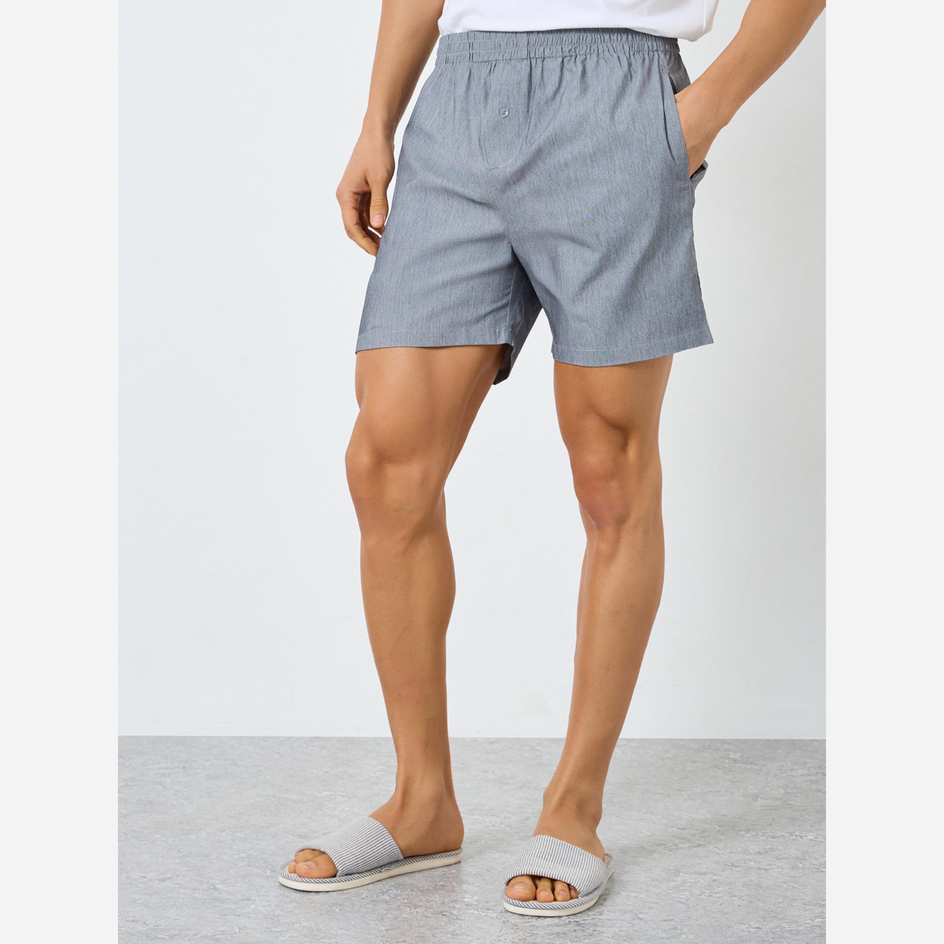Styli Pack of 2 - Men Cotton Boxers with Button-men-clothing-innerwear-underwear-image-6