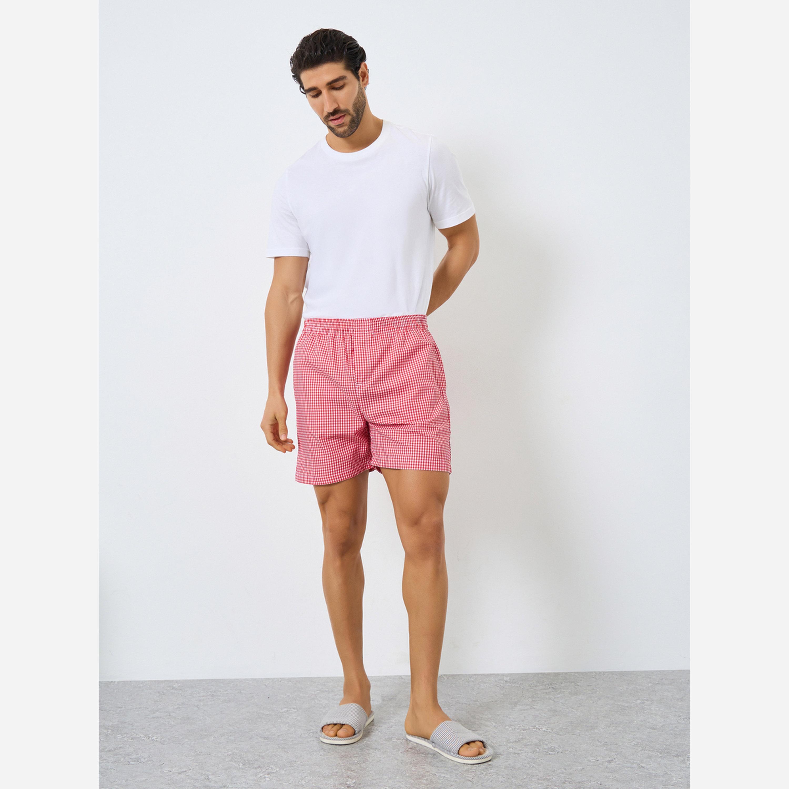 Styli Pack of 2 - Men Checked Cotton Boxers-men-clothing-innerwear-underwear-image-2