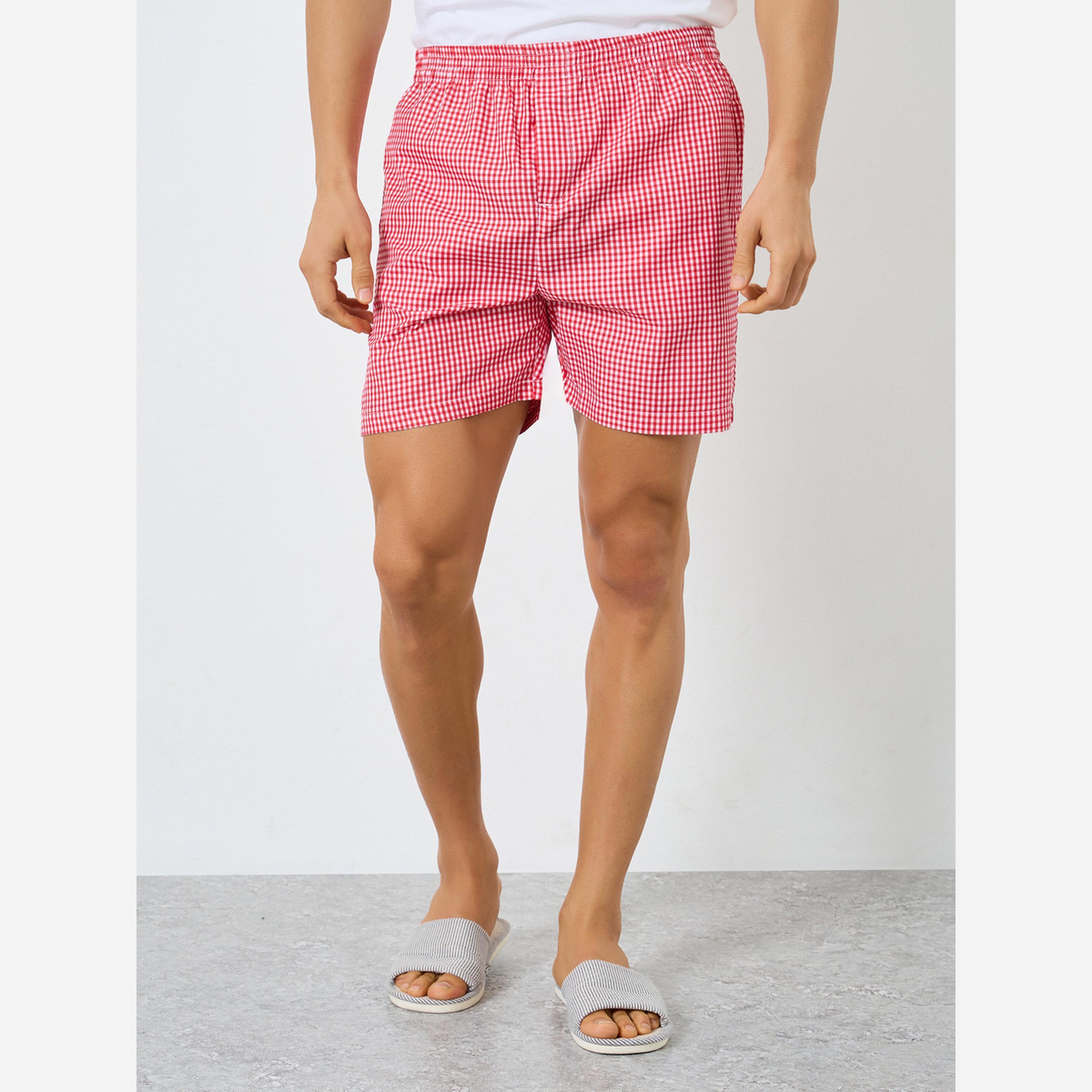 Styli Pack of 2 - Men Checked Cotton Boxers-men-clothing-innerwear-underwear-image-3