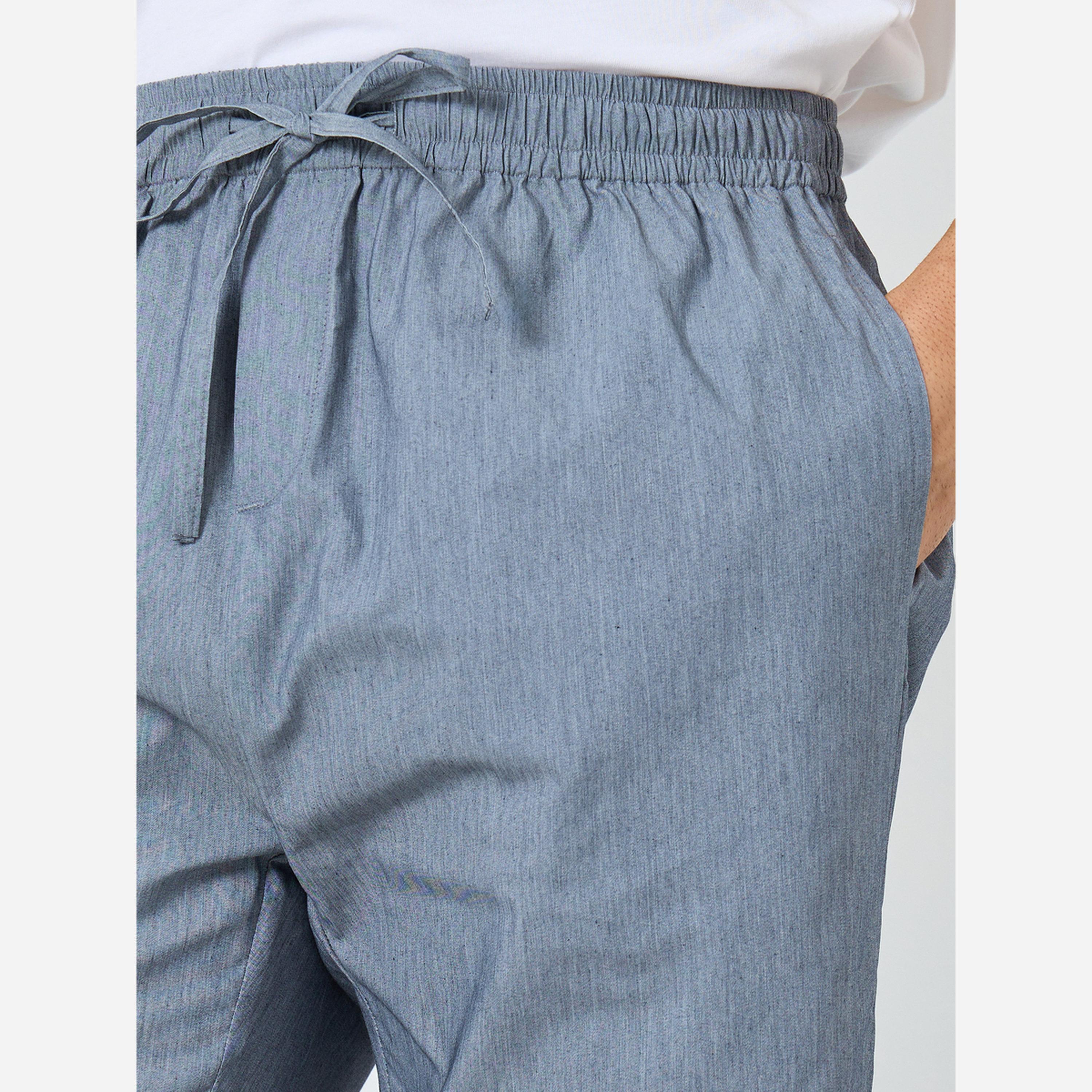 Styli Pack of 2 - Men Relaxed Fit Cotton Pyjama-men-clothing-nightwear-pyjamaandshorts-image-5
