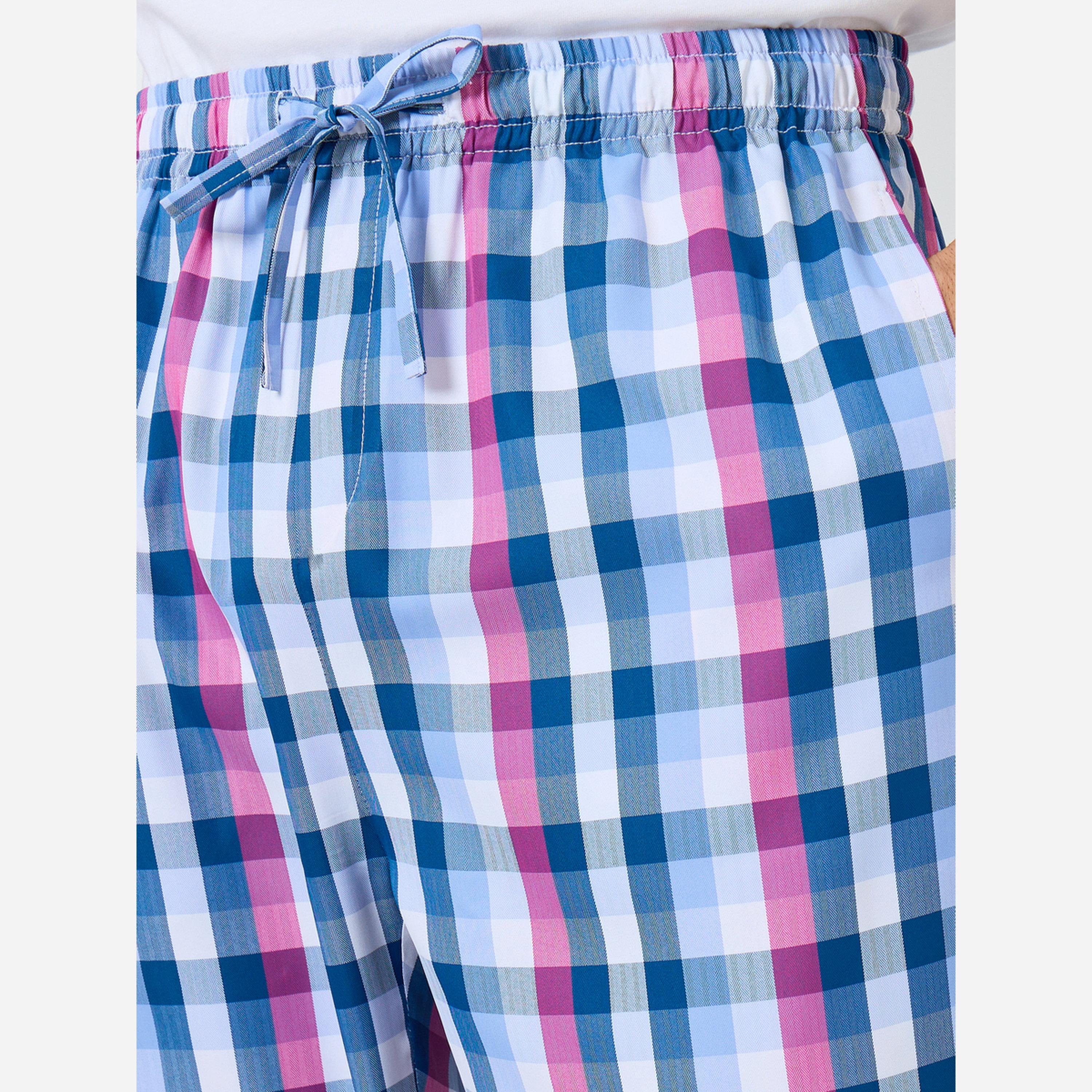 Styli Men Multi Checkered Relaxed Fit Pyjama-men-clothing-nightwear-pyjamaandshorts-image-4