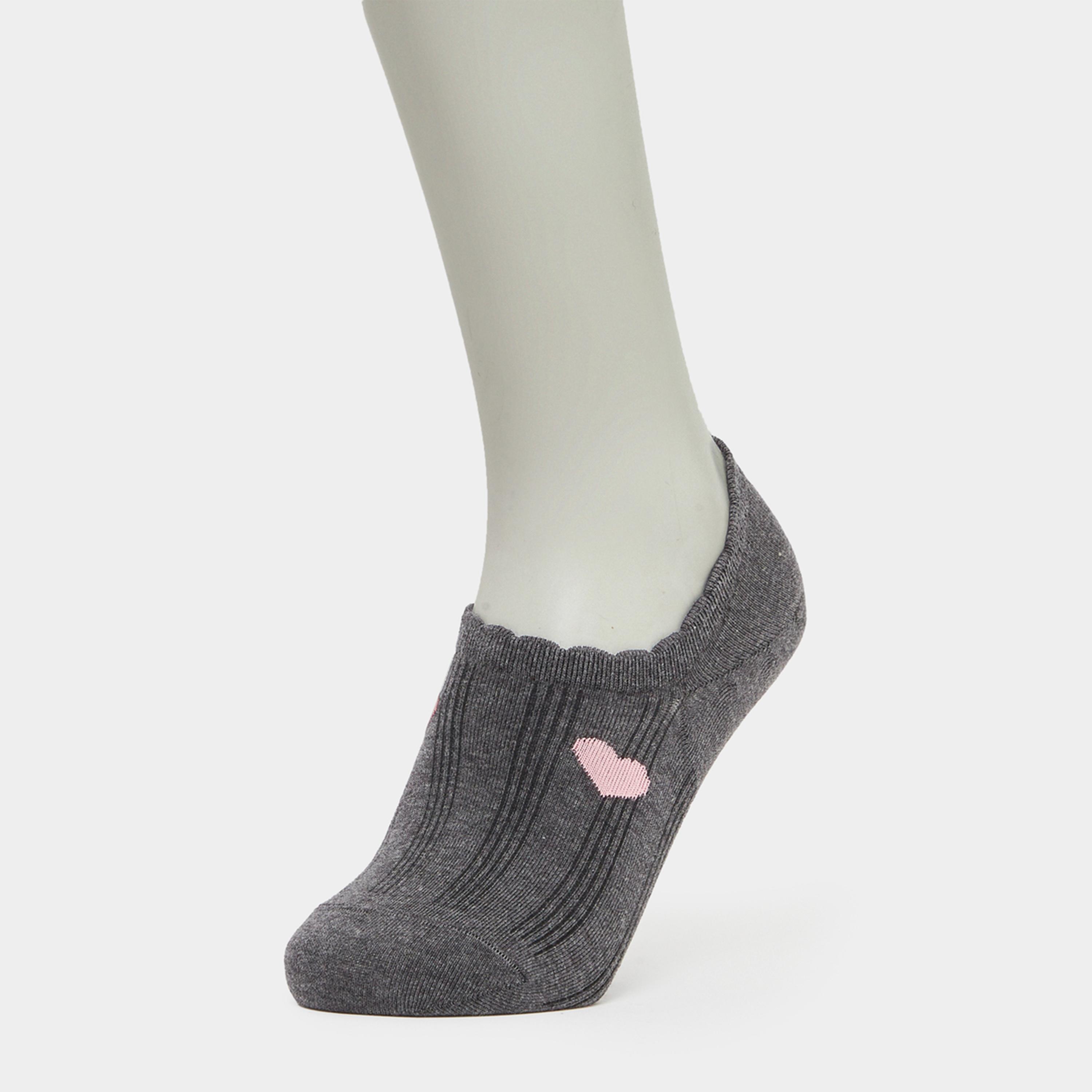 Styli Pack of 3 - Heart Detail Socks-women-socksandstockings-image-6