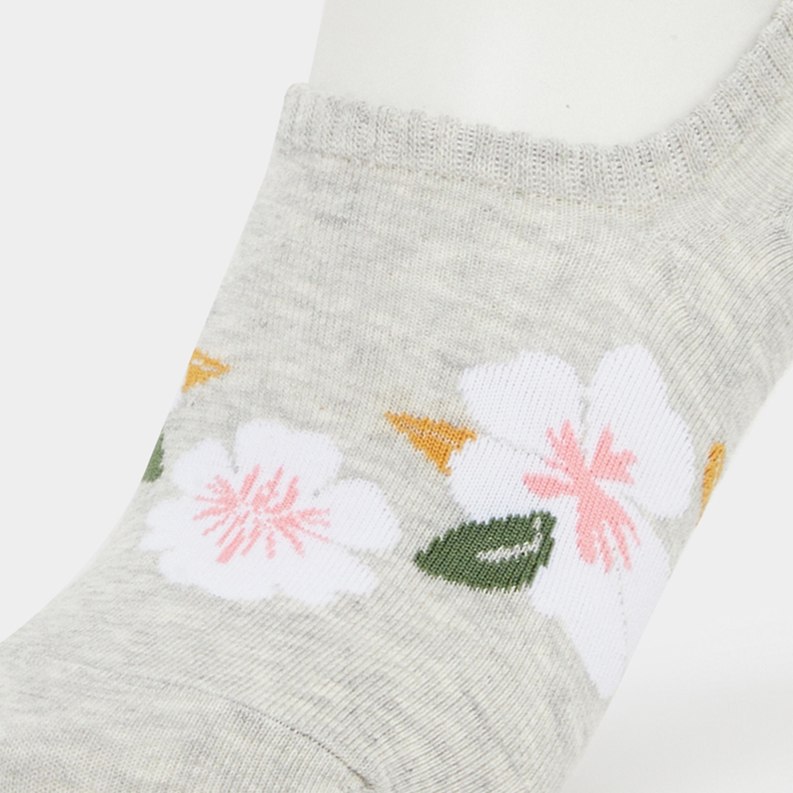 Styli Pack of 3 - Floral Print Socks-women-socksandstockings-image-5