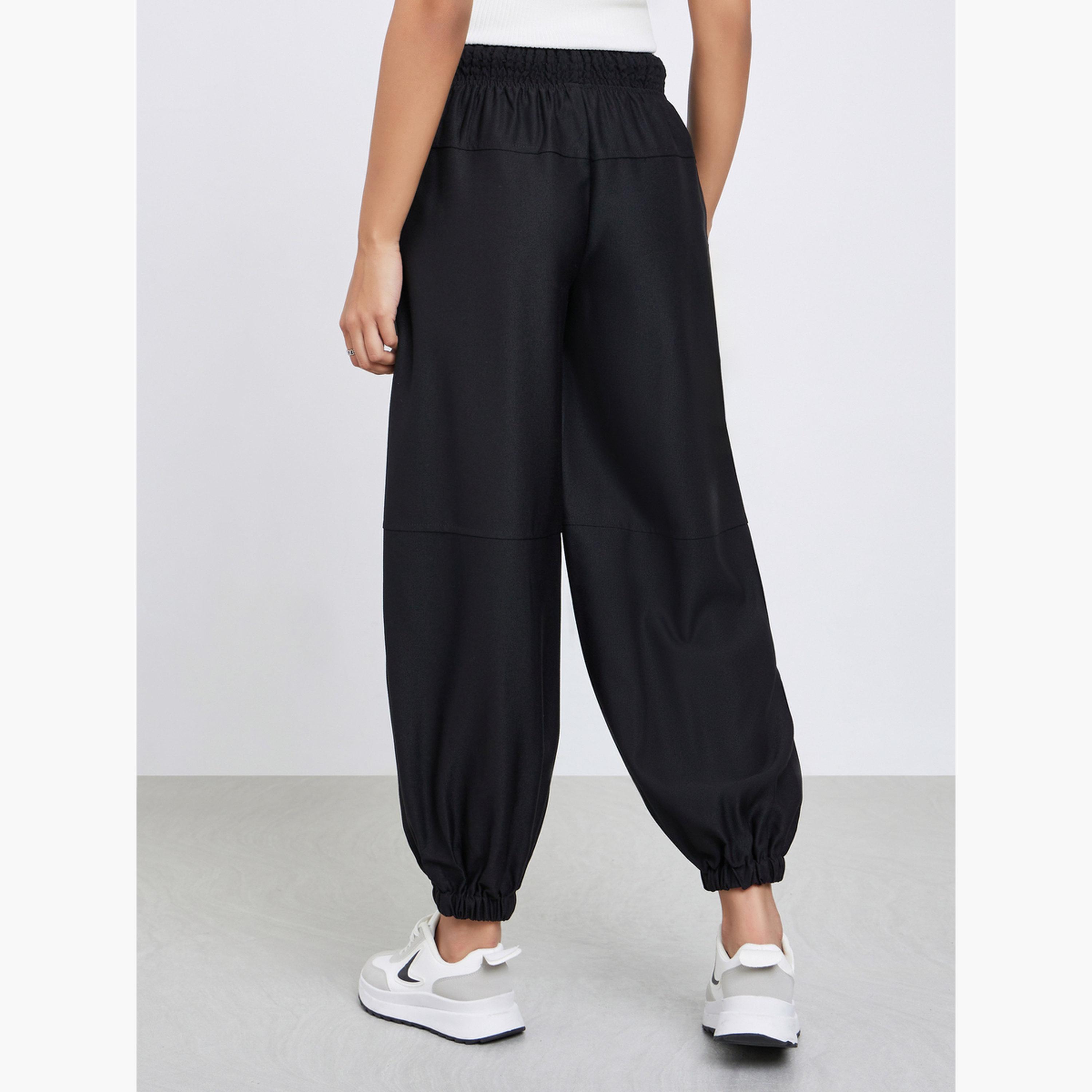 Styli High Rise Relaxed Fit Cuffed Joggers-women-clothing-bottoms-joggers-image-4