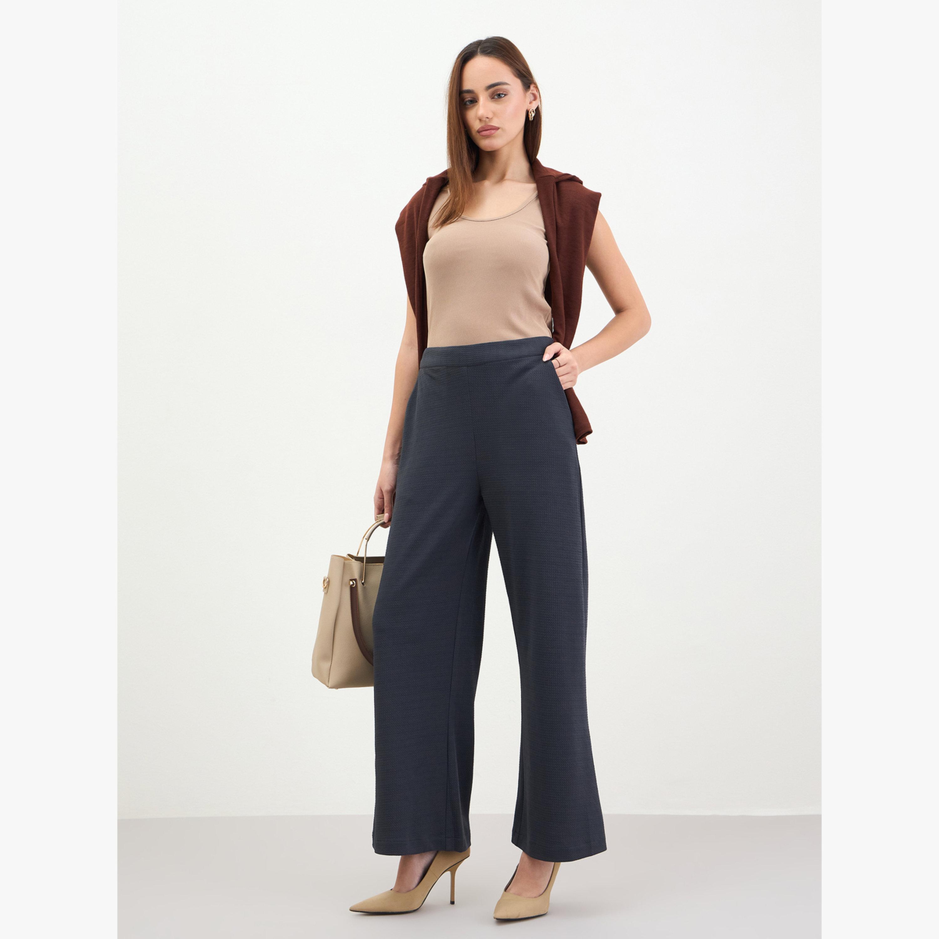 بنطال بأرجل واسعة-women-clothing-bottoms-trousers-image-2
