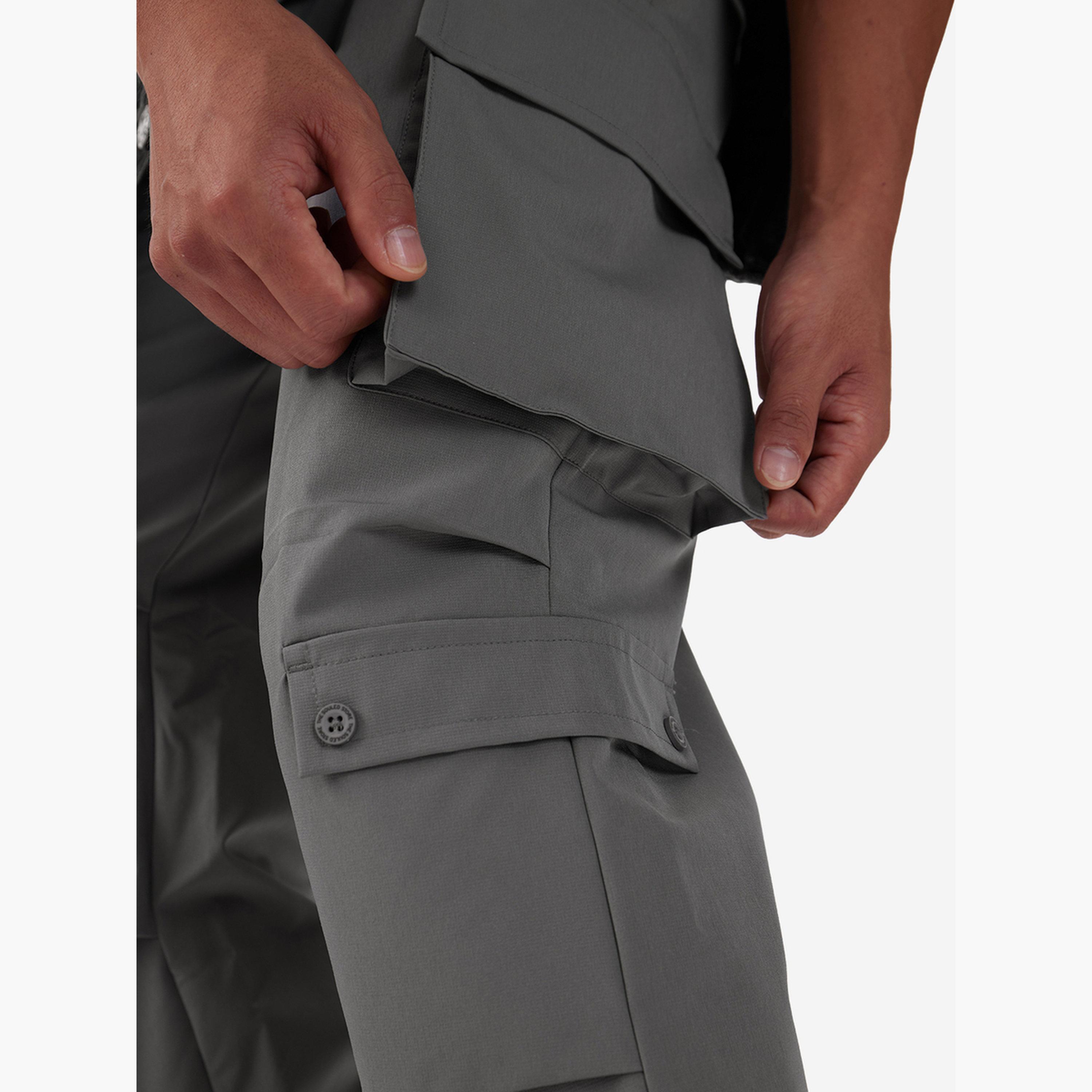 ذا سولد ستور × ستايلي - بنطال رجالي رمادي اللون مزود بجيوب ومظلات-men-clothing-bottoms-trousersandchinos-trousers-image-5