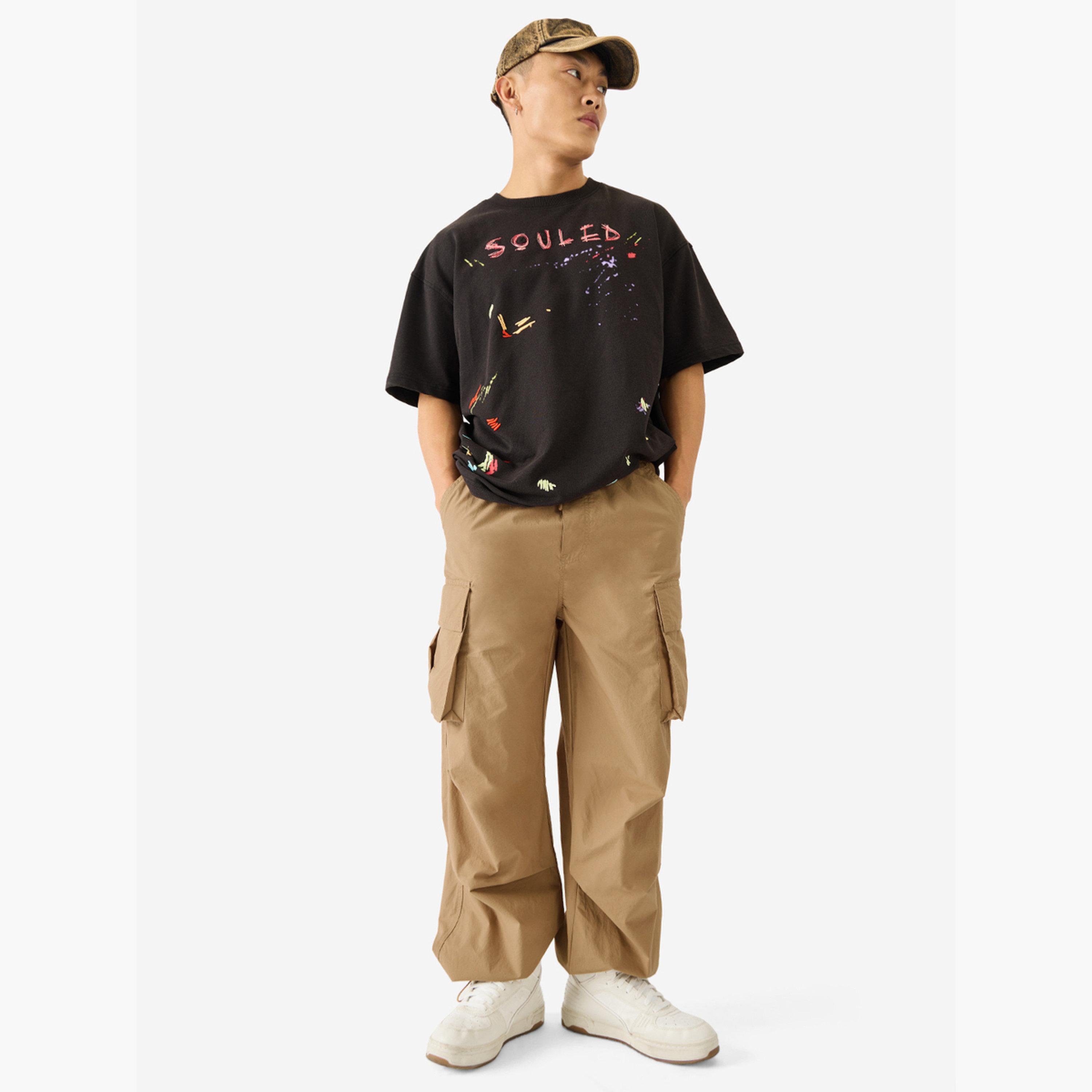 ذا سولد ستور × ستايلي - بنطال رجالي بني اللون بجيوب جانبية-men-clothing-bottoms-trousersandchinos-trousers-image-2