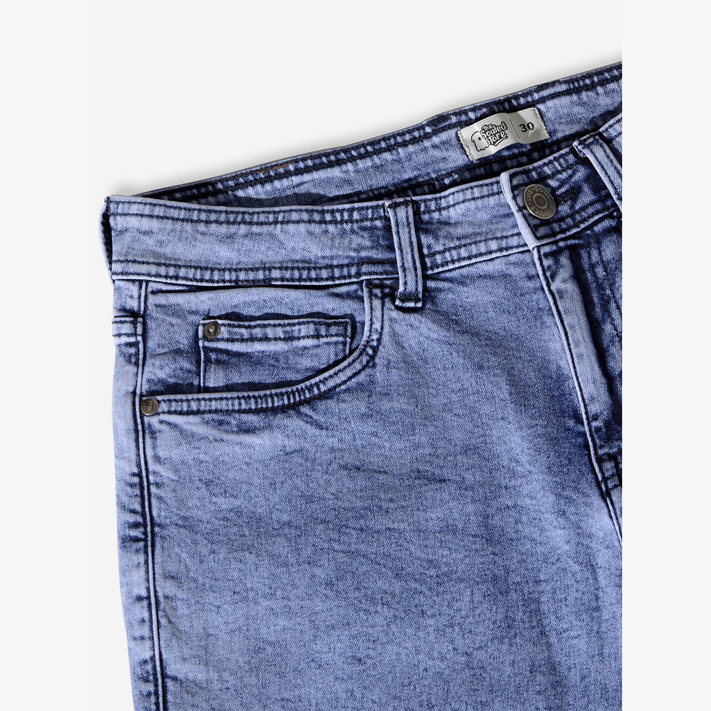 ذا سولد ستور × ستايلي - شورت جينز رجالي أزرق مع جيوب-men-clothing-bottoms-shorts-image-6