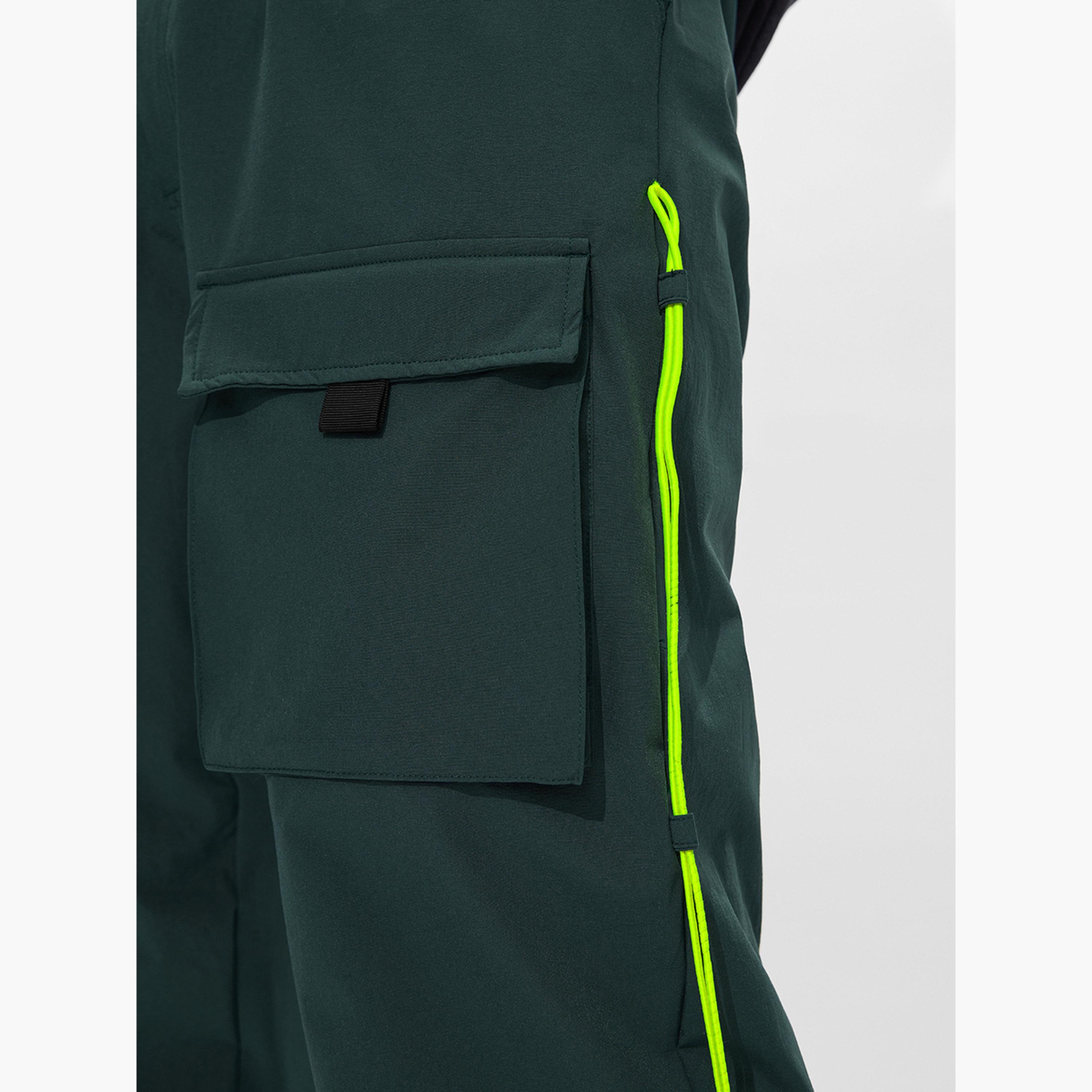 ذا سولد ستور × ستايلي - بنطال رياضي رجالي مريح لون أخضر الداكن-men-clothing-bottoms-joggers-image-5