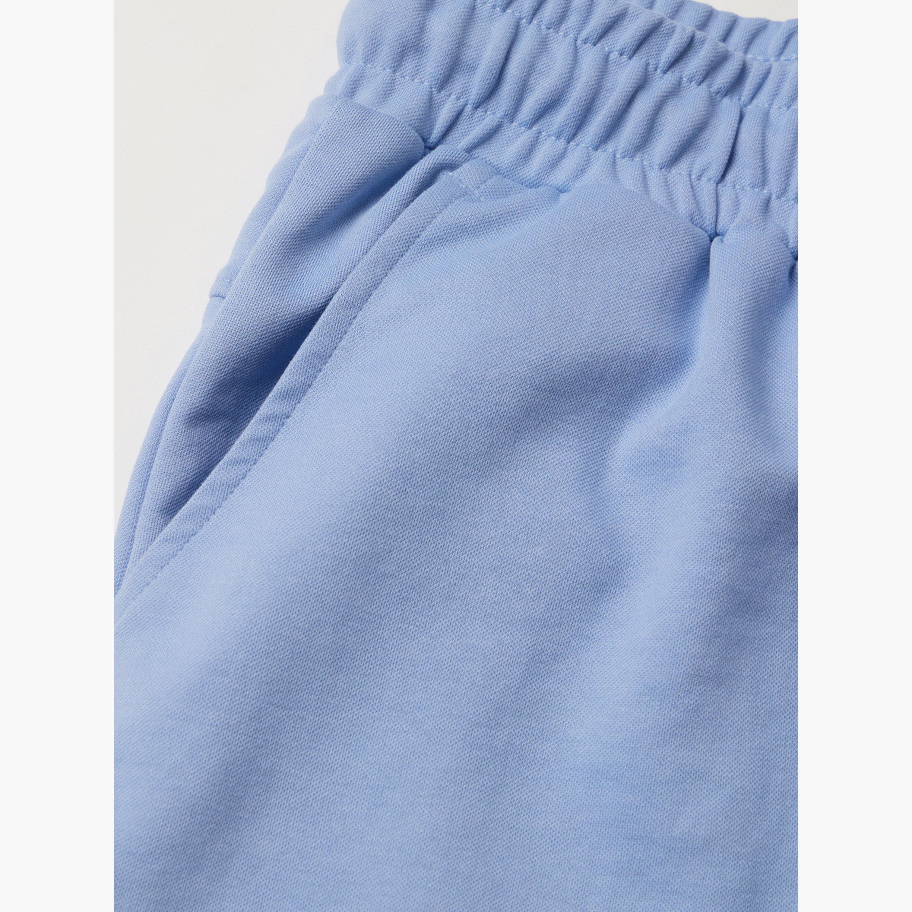 ذا سولد ستور × ستايلي - بنطال رياضي رجالي متعدد الاستخدامات لون أزرق-men-clothing-bottoms-joggers-image-6
