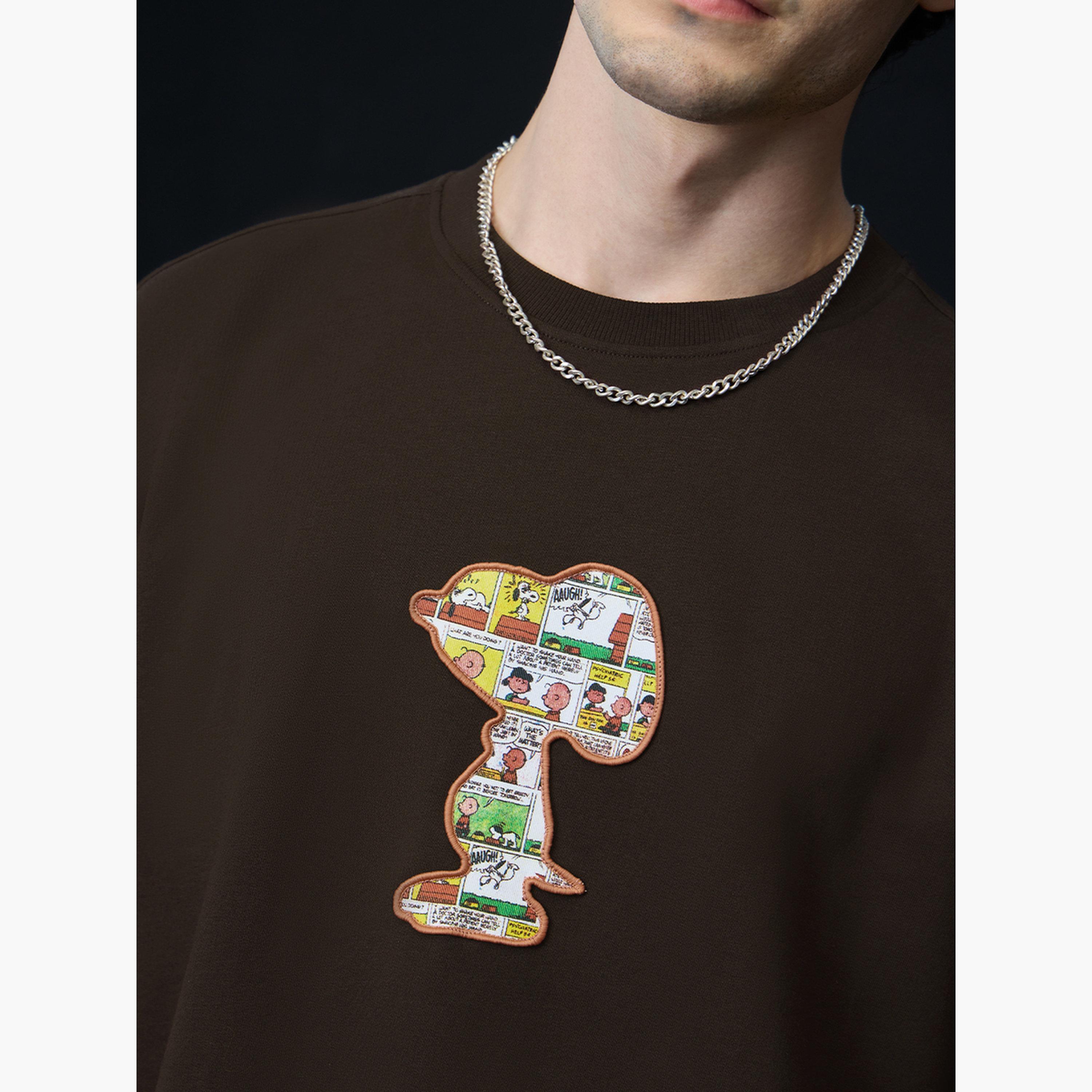 ذا سولد ستور × ستايلي - تي شيرت رجالي حجم كبير برسومات رائعة من مجموعة جو براون-men-clothing-tshirtsandpolos-tshirts-image-3
