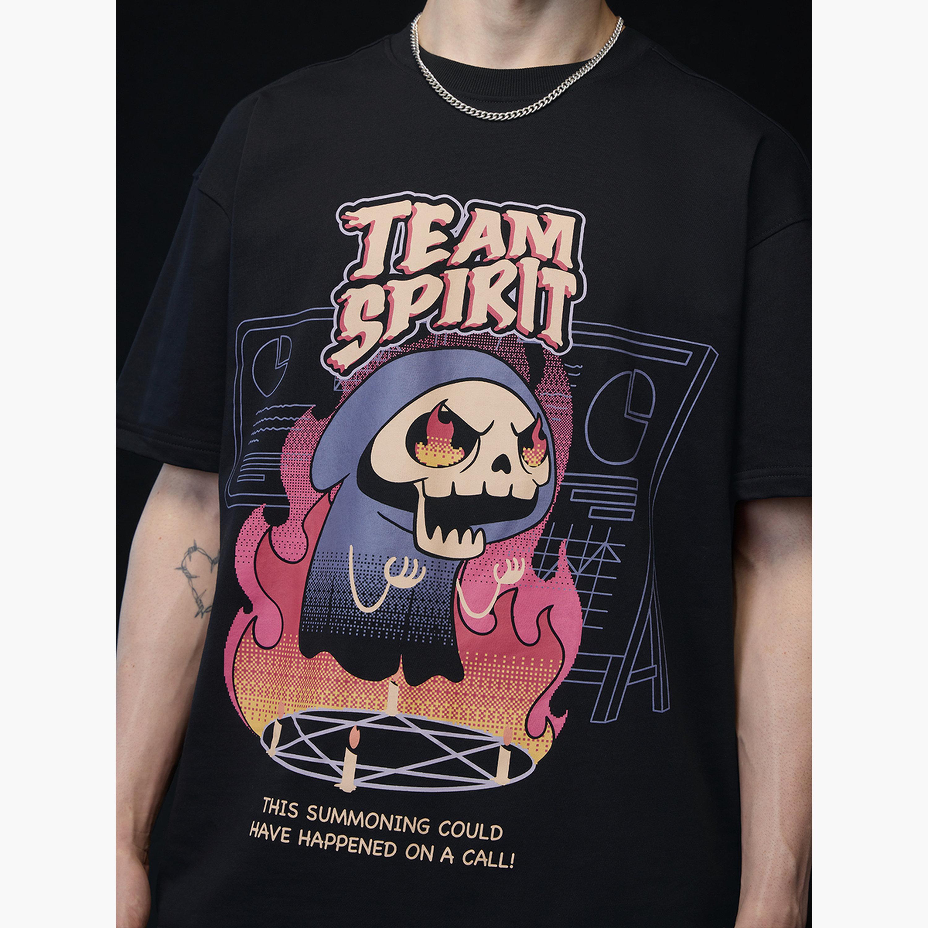ذا سولد ستور × ستايلي - تي شيرت رجالي أسود طويل الأكمام-men-clothing-tshirtsandpolos-tshirts-image-4
