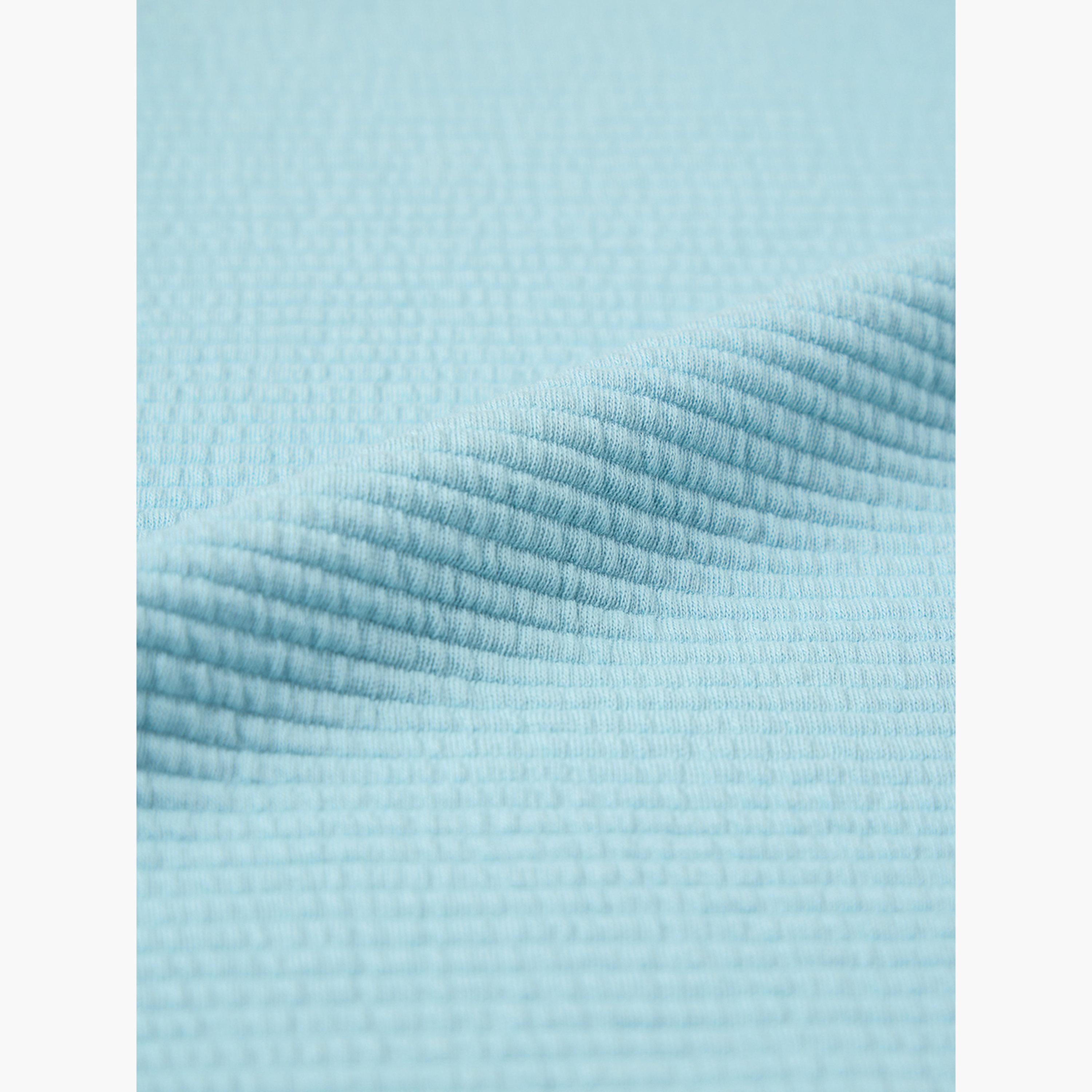 The Souled Store X Styli Men Blue Textured Oversized T-Shirt-men-clothing-tshirtsandpolos-tshirts-image-6