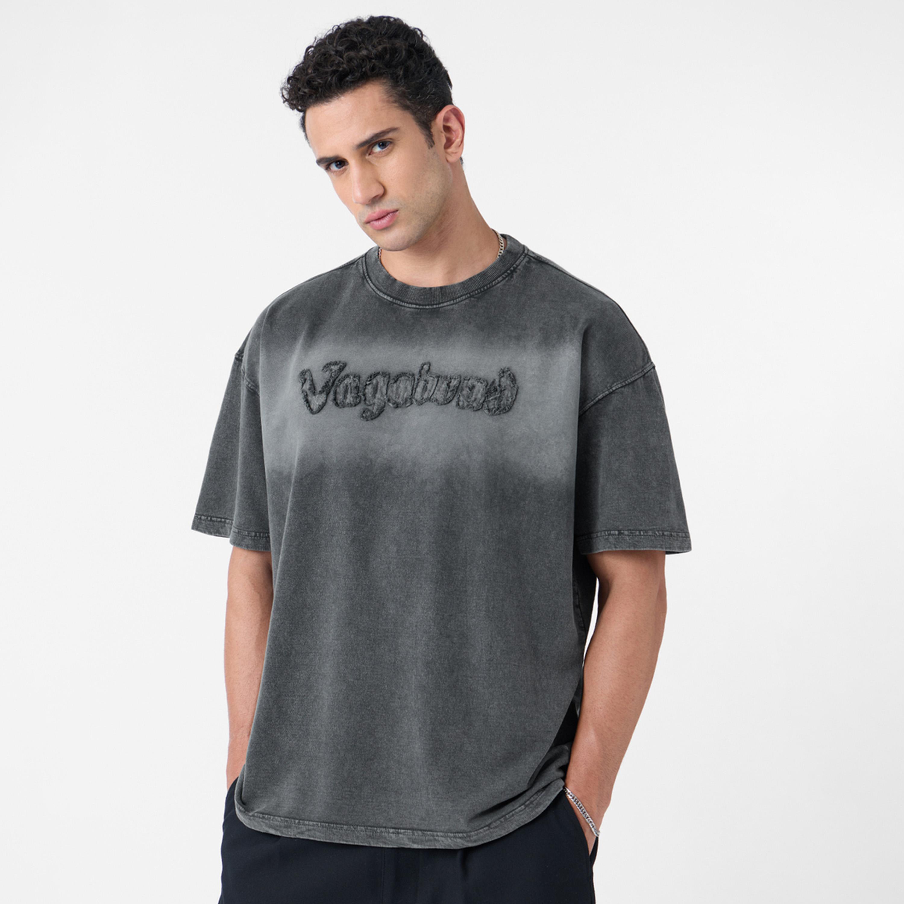 The Souled Store X Styli Men Vintage Wash Frayed Oversized T-Shirt-men-clothing-tshirtsandpolos-tshirts-image-1