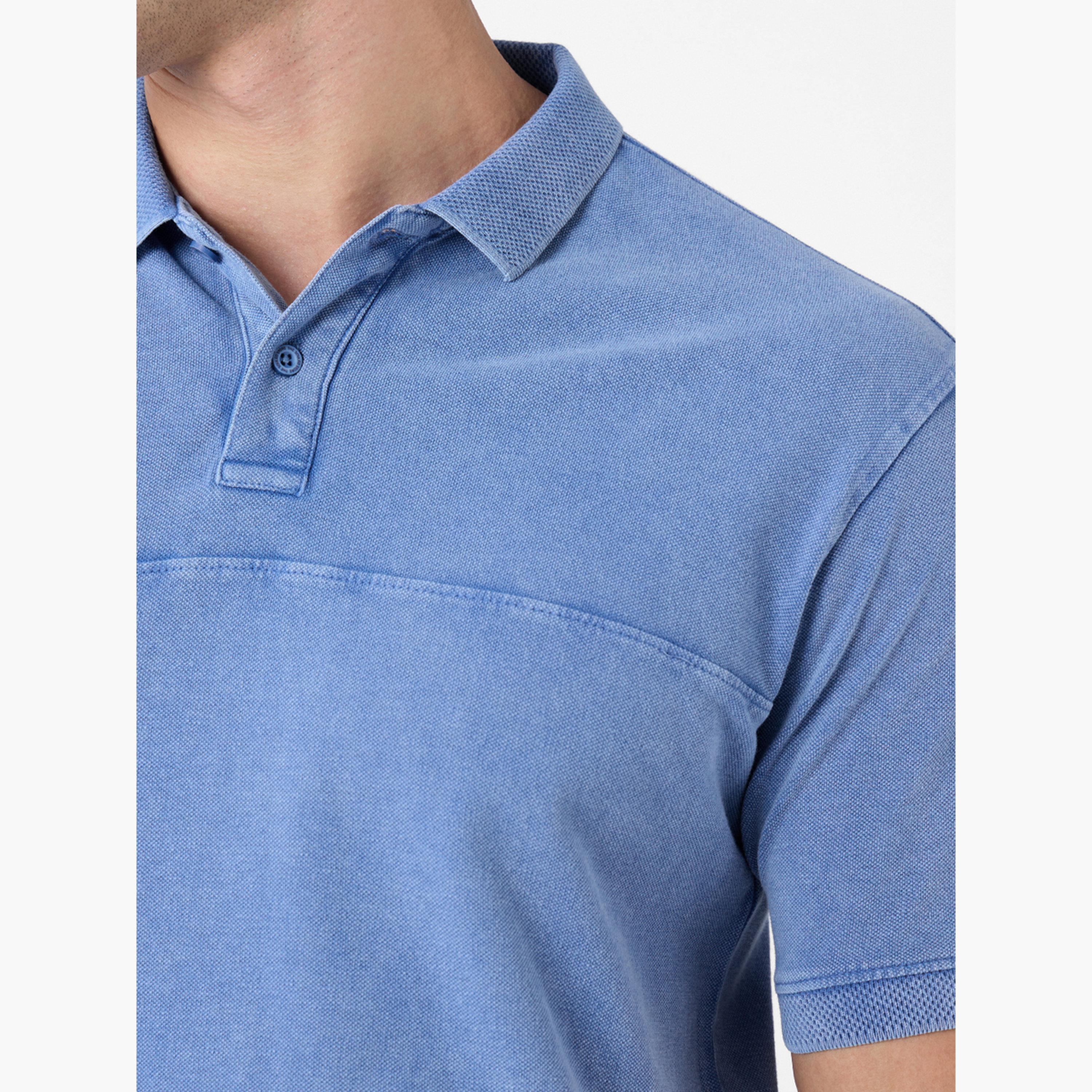 ذا سولد ستور × ستايلي - قميص بولو رجالي أزرق تصميم قديم-men-clothing-tshirtsandpolos-tshirts-image-3