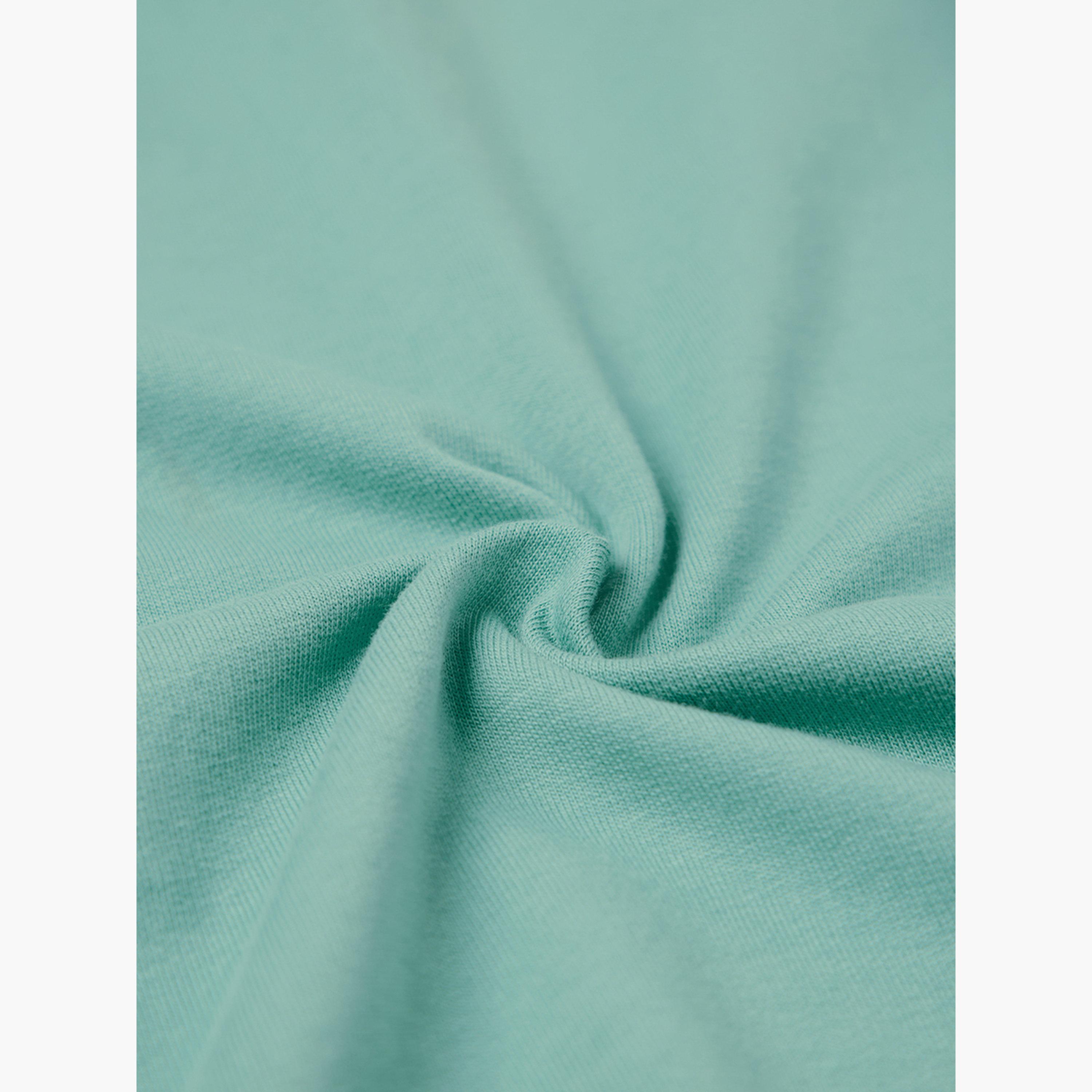 ذا سولد ستور × ستايلي - قميص بولو رجالي حجم كبير بلون أخضر-men-clothing-tshirtsandpolos-tshirts-image-6