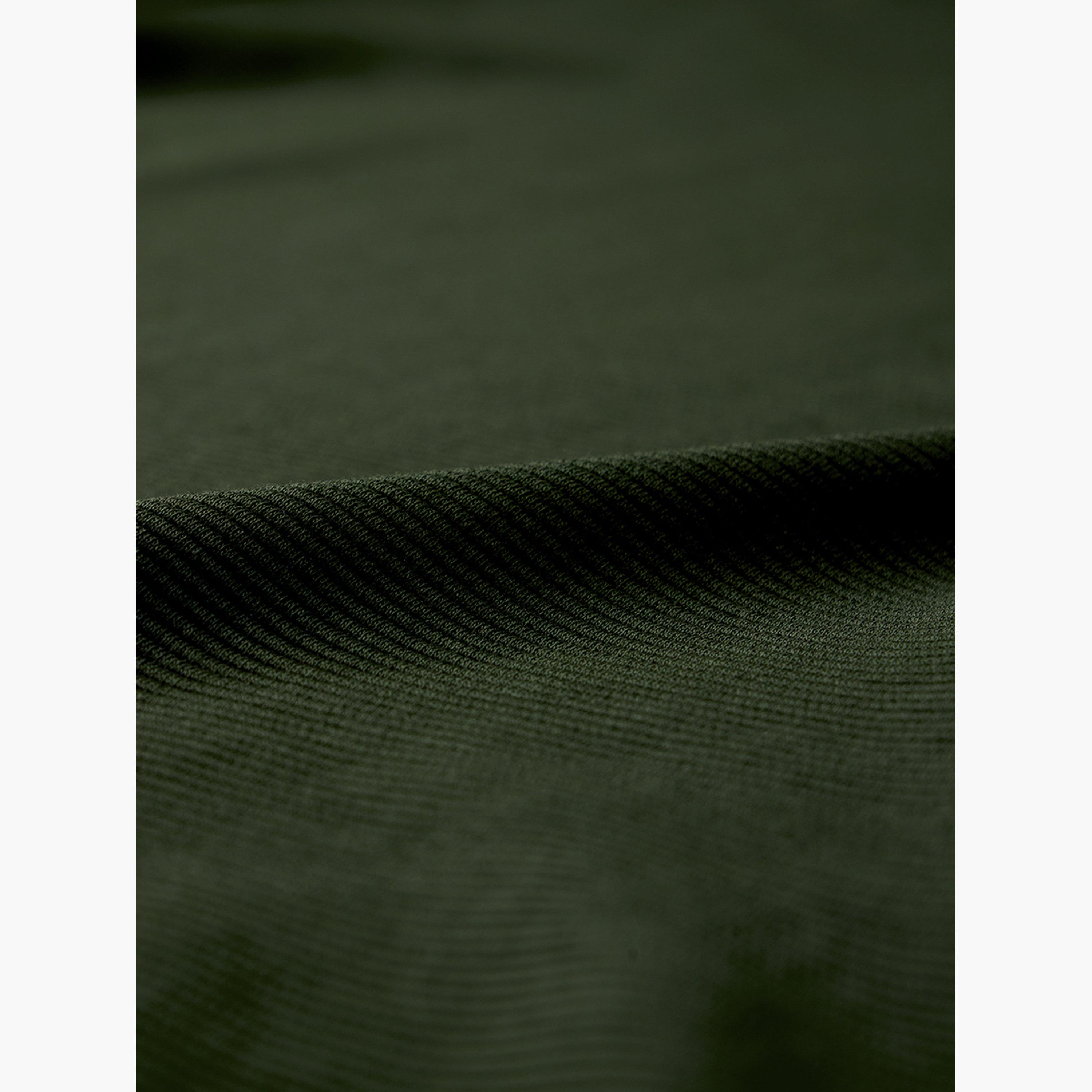 ذا سولد ستور × ستايلي - قميص بولو رجالي حجم كبير محبوك لون زيتوني-men-clothing-tshirtsandpolos-tshirts-image-6