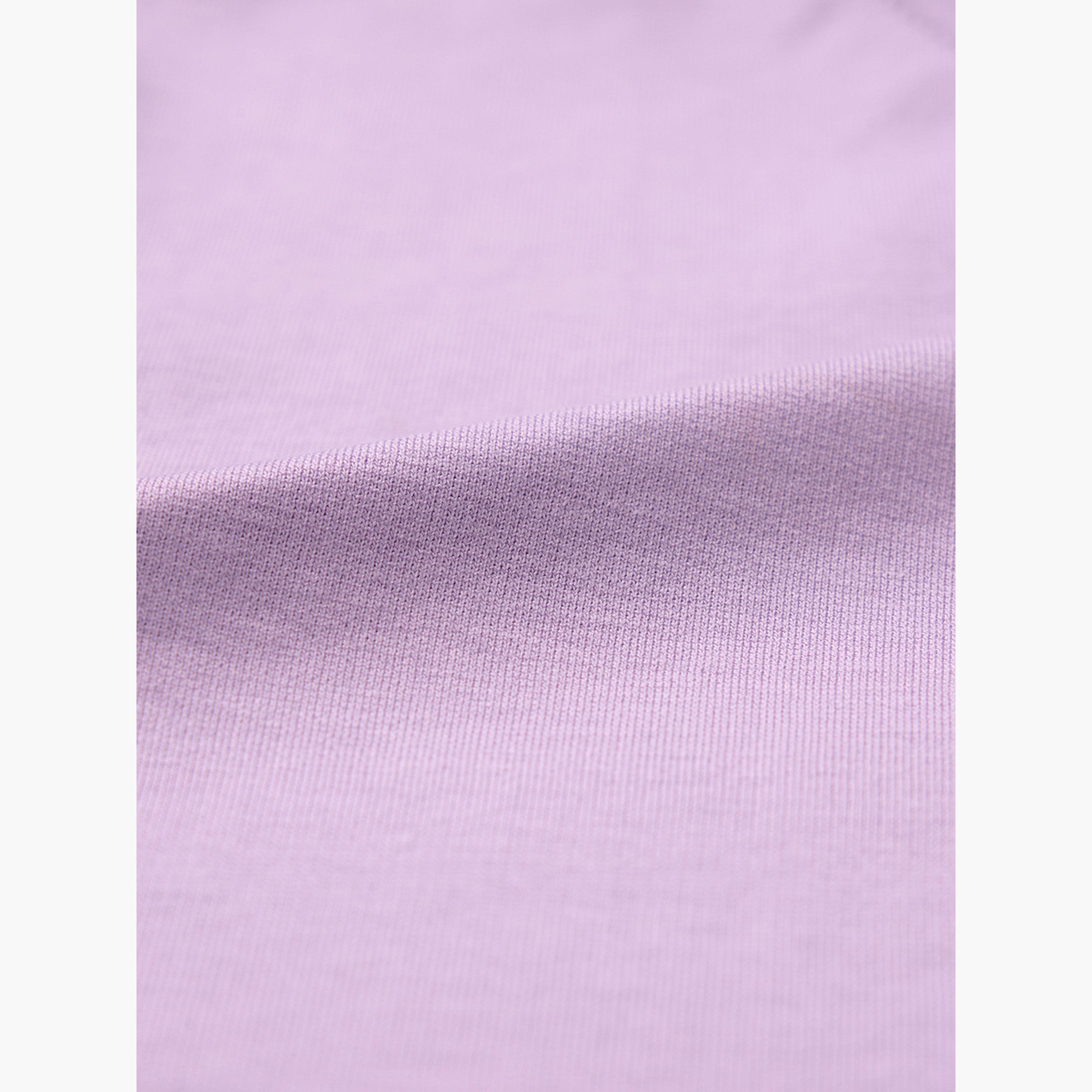 The Souled Store X Styli Men Lilac Plain Casual T-Shirt-men-clothing-tshirtsandpolos-tshirts-image-6