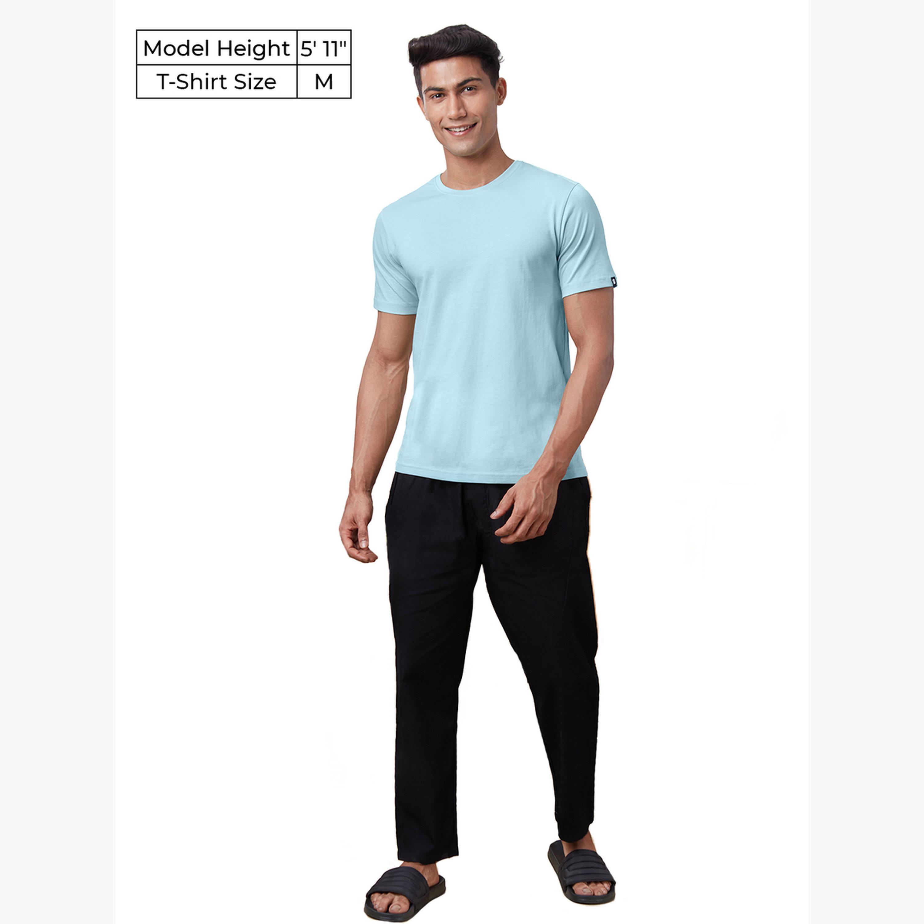 ذا سولد ستور × ستايلي - تي شيرت رجالي قطني أزرق-men-clothing-tshirtsandpolos-tshirts-image-4