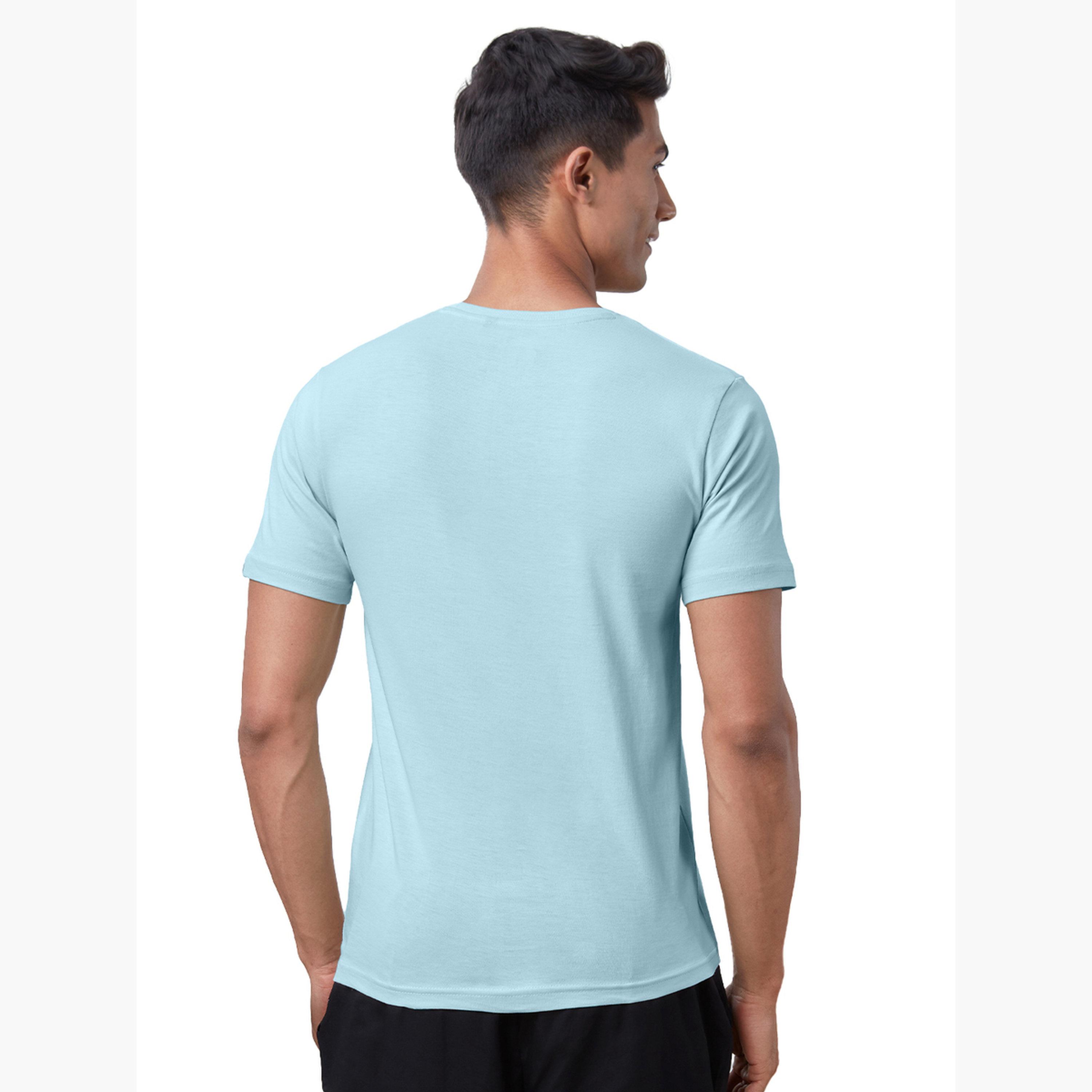 The Souled Store X Styli Men Blue Cotton T-Shirt-men-clothing-tshirtsandpolos-tshirts-image-5