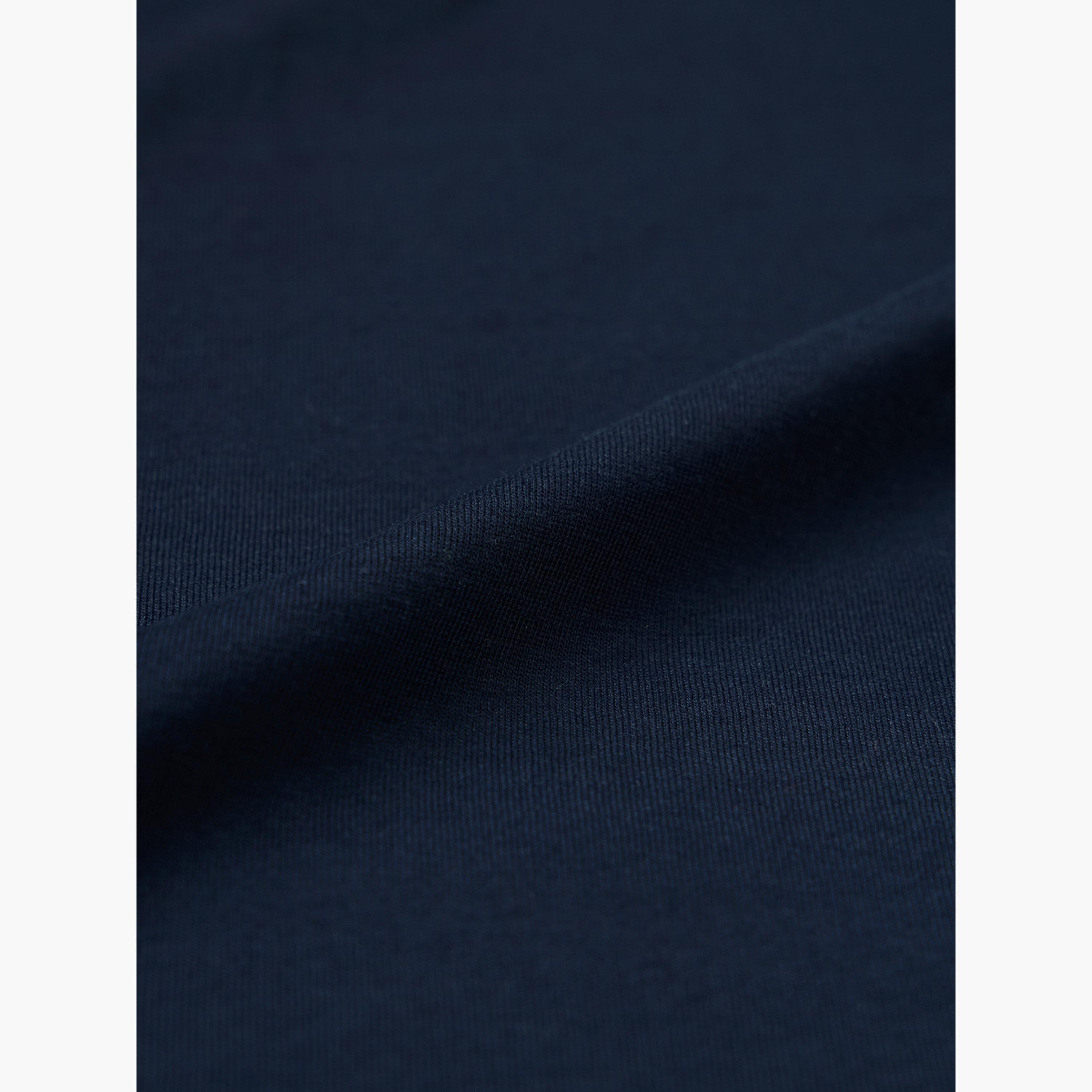 The Souled Store X Styli Men Navy Blue Cotton Regular Fit T-Shirt-men-clothing-tshirtsandpolos-tshirts-image-6