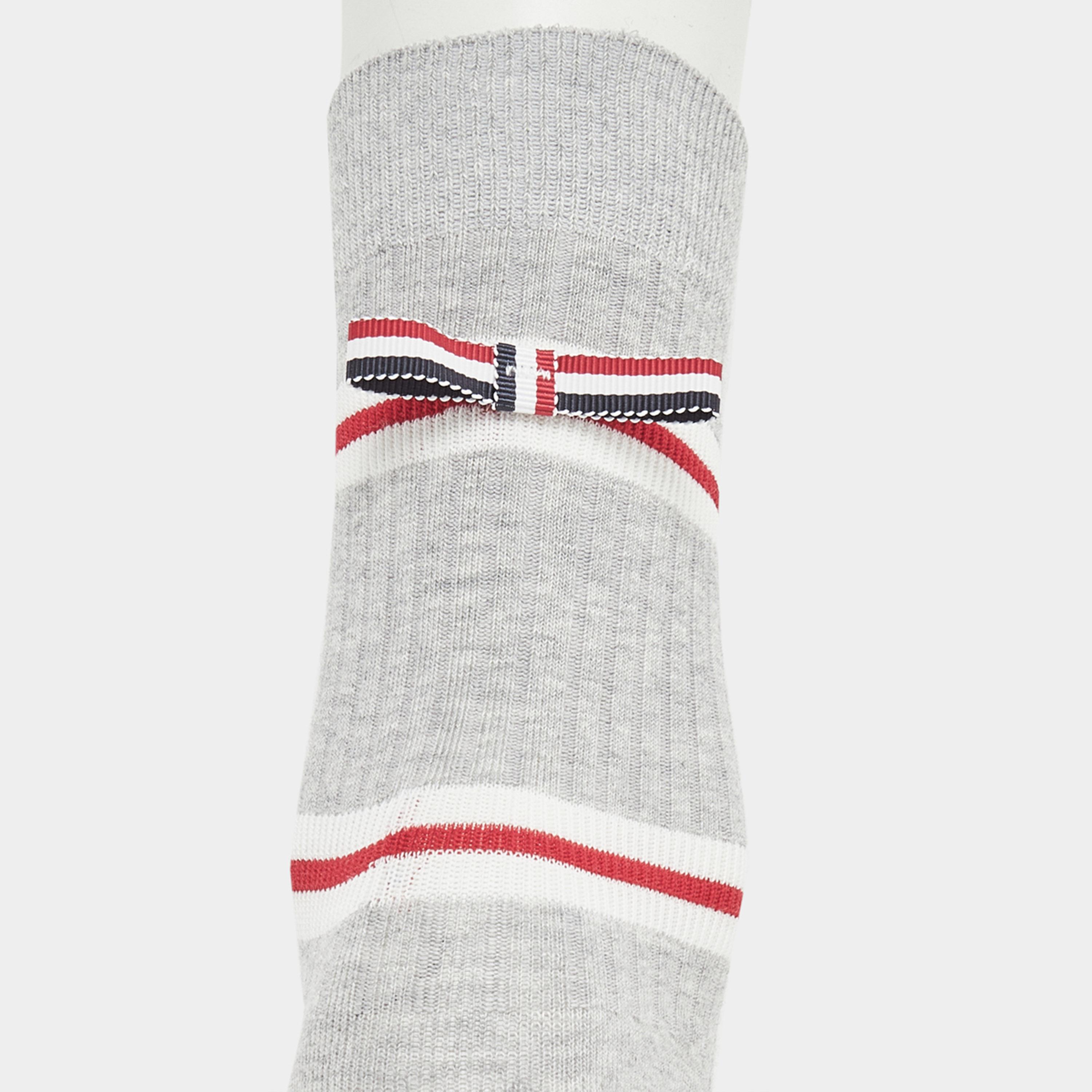 Styli Pack of 2 - Striped Crew Socks-women-socksandstockings-image-3