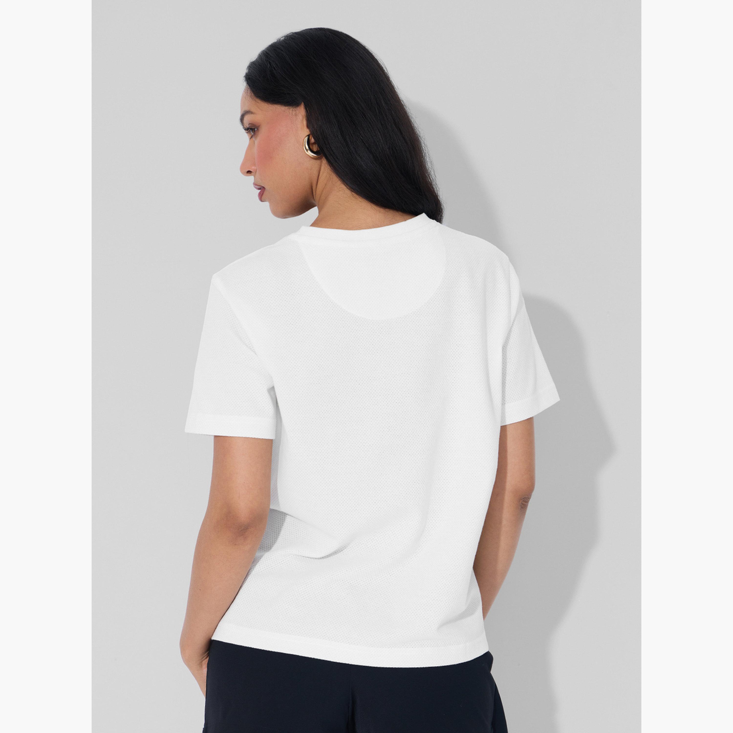 The Souled Store X Styli White Panda Graphic Relaxed Fit T-Shirt-women-clothing-tshirts-image-4