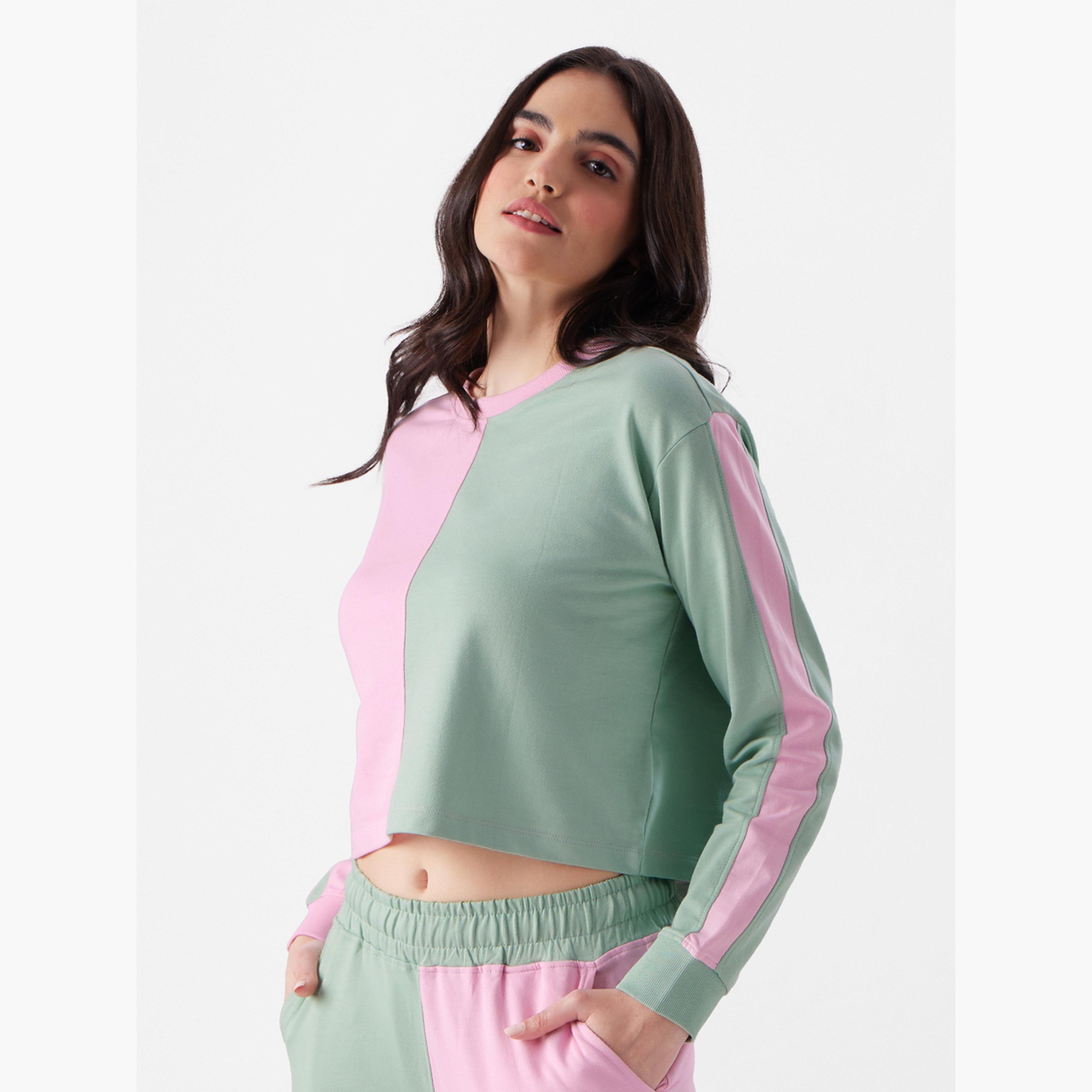 ذا سولد ستور × ستايلي - تي شيرت قصير مريح بألوان متعددة-women-clothing-tshirts-image-3
