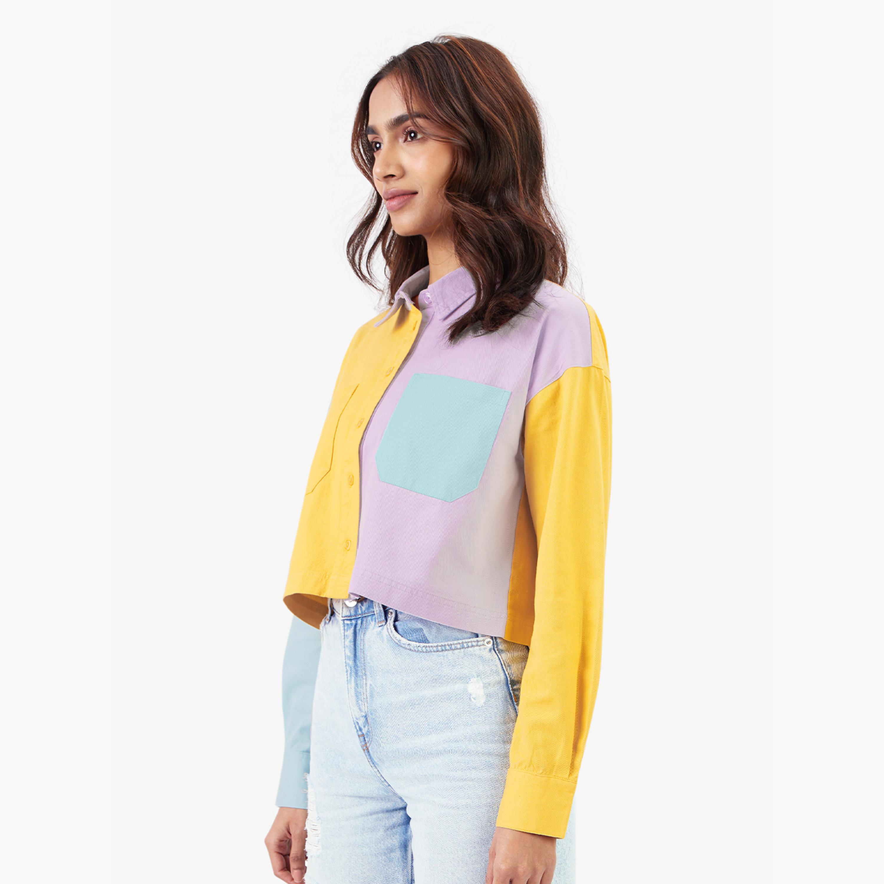 ذا سولد ستور × ستايلي - قميص قصير متعدد الألوان-women-clothing-shirtsandblouses-shirts-image-3