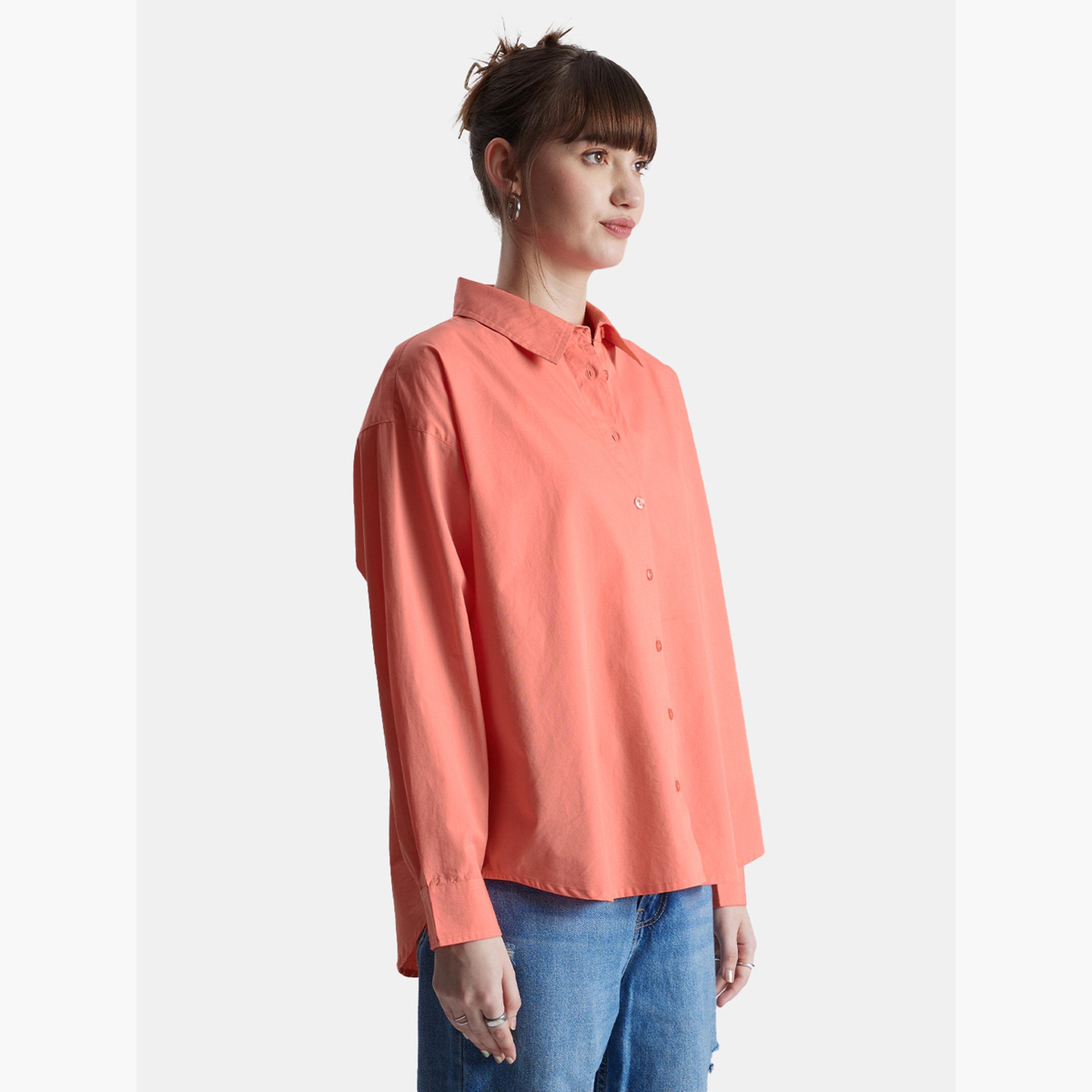 ذا سولد ستور × ستايلي - قميص وردي بأكمام طويلة للصديق-women-clothing-shirtsandblouses-shirts-image-3