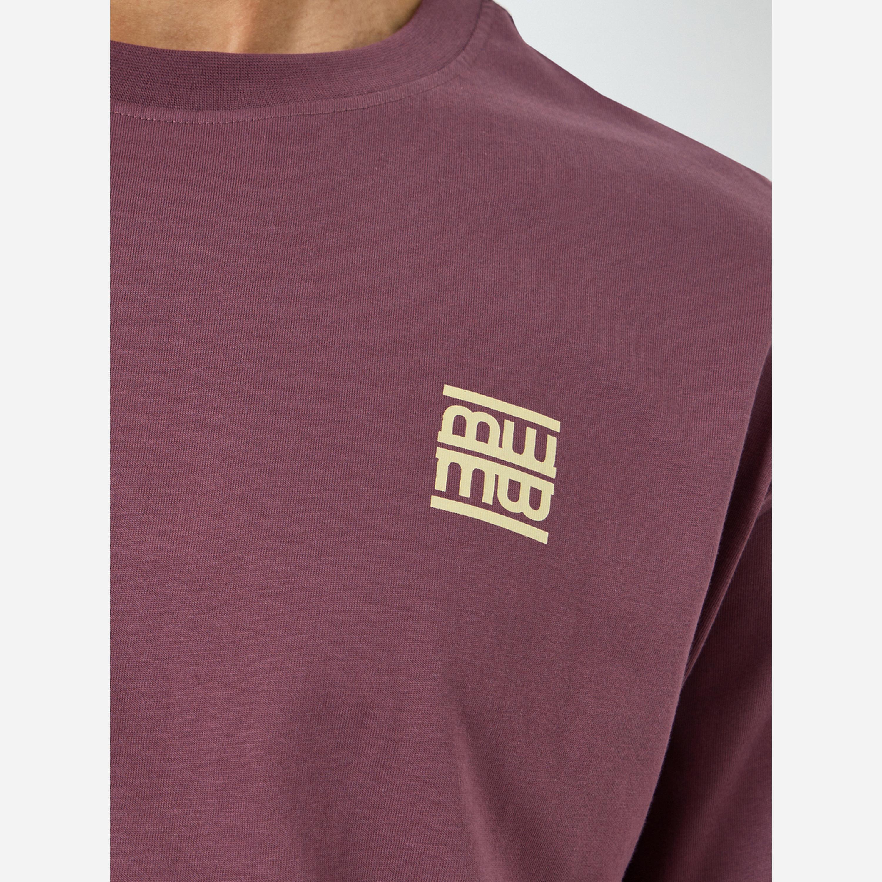 Styli Men Purple Graphic Print Oversized T-Shirt-men-clothing-tshirtsandpolos-tshirts-image-3