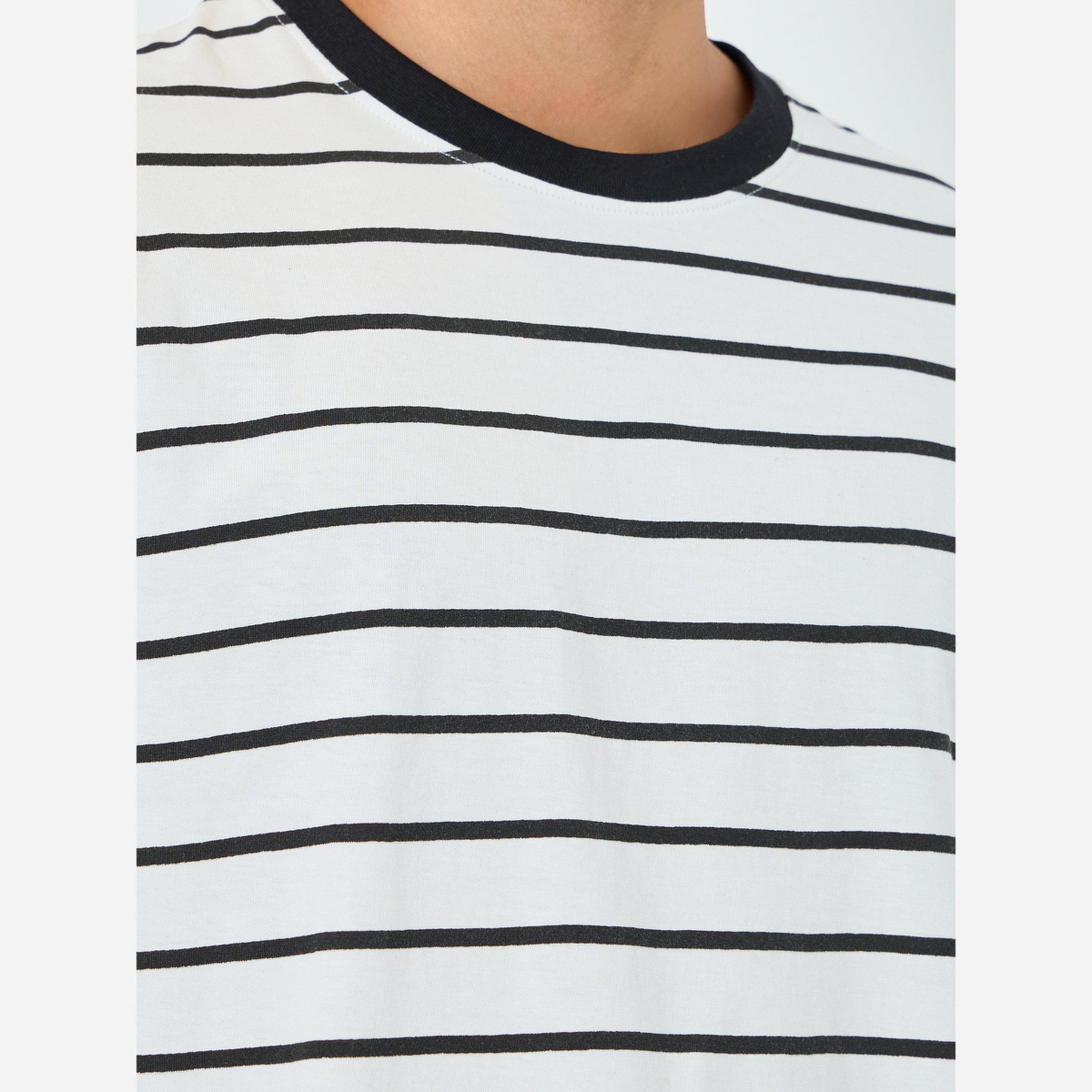 Styli Men Oversized Striped Heavy Jersey T-Shirt-men-clothing-tshirtsandpolos-tshirts-image-3