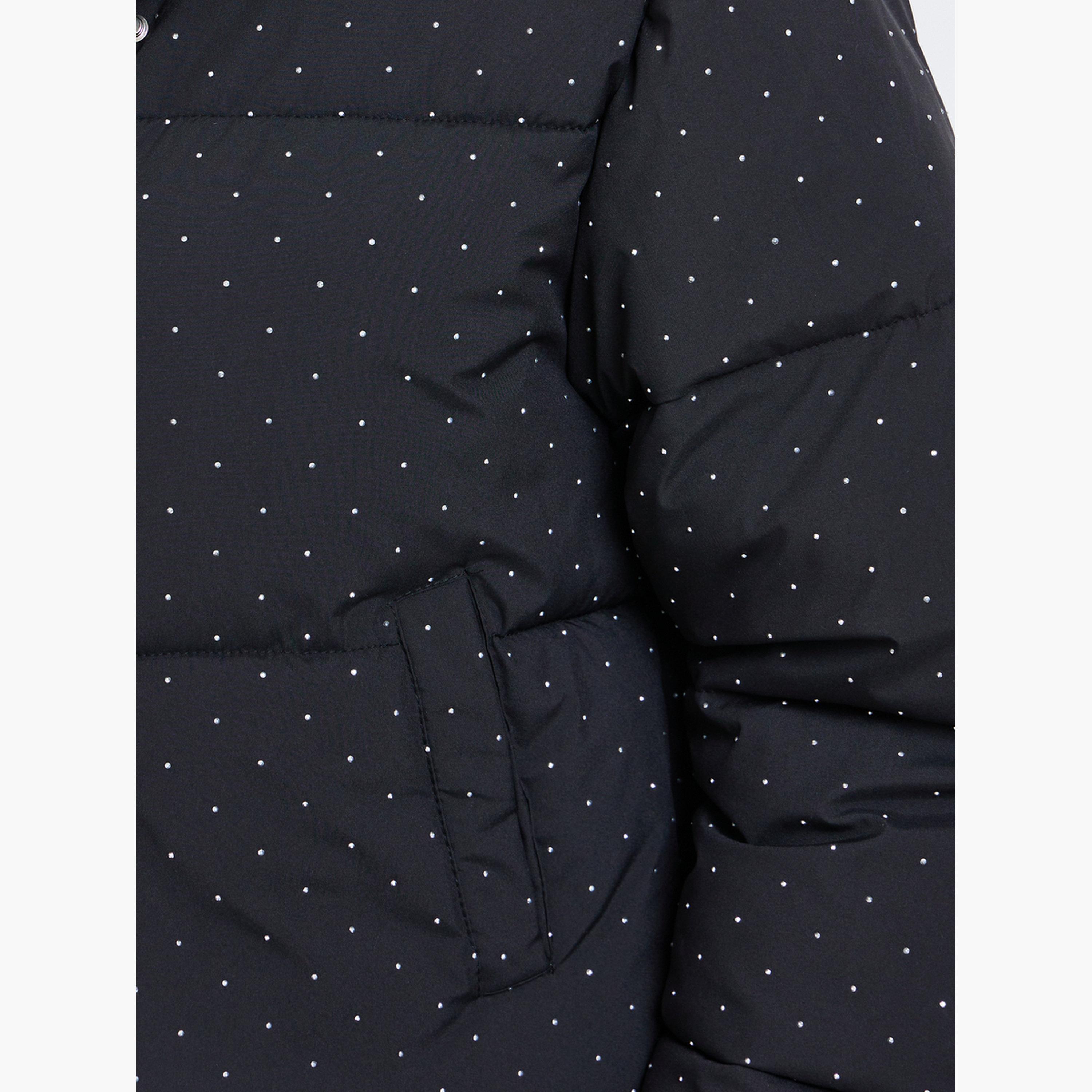 Styli Printed High Neck Long Sleeves Women's Zip Through Padded Jacket-women-winterwear-coatsandjackets-jackets-image-6