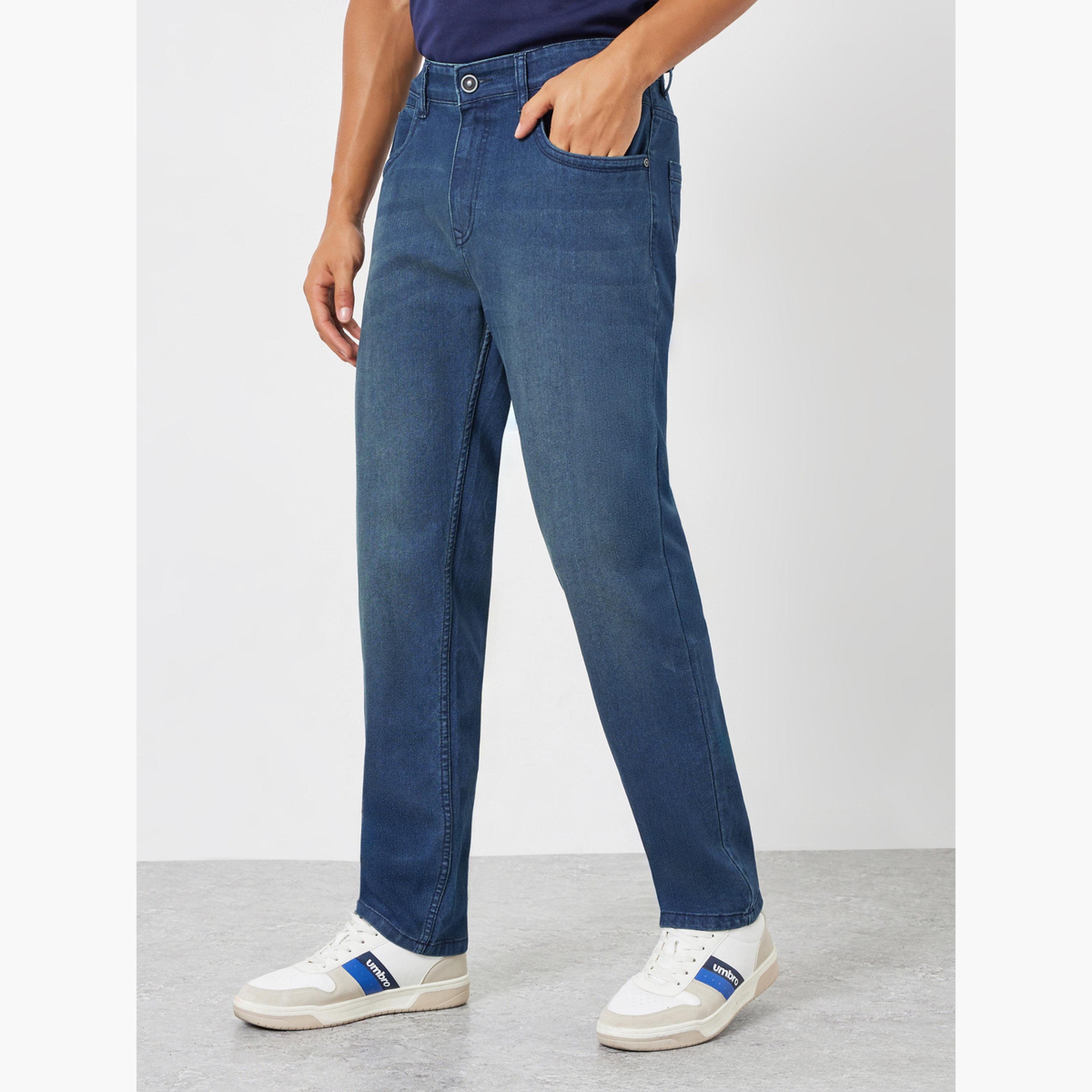 Styli Men Light Wash Regular Fit Jeans-men-clothing-bottoms-jeans-image-1
