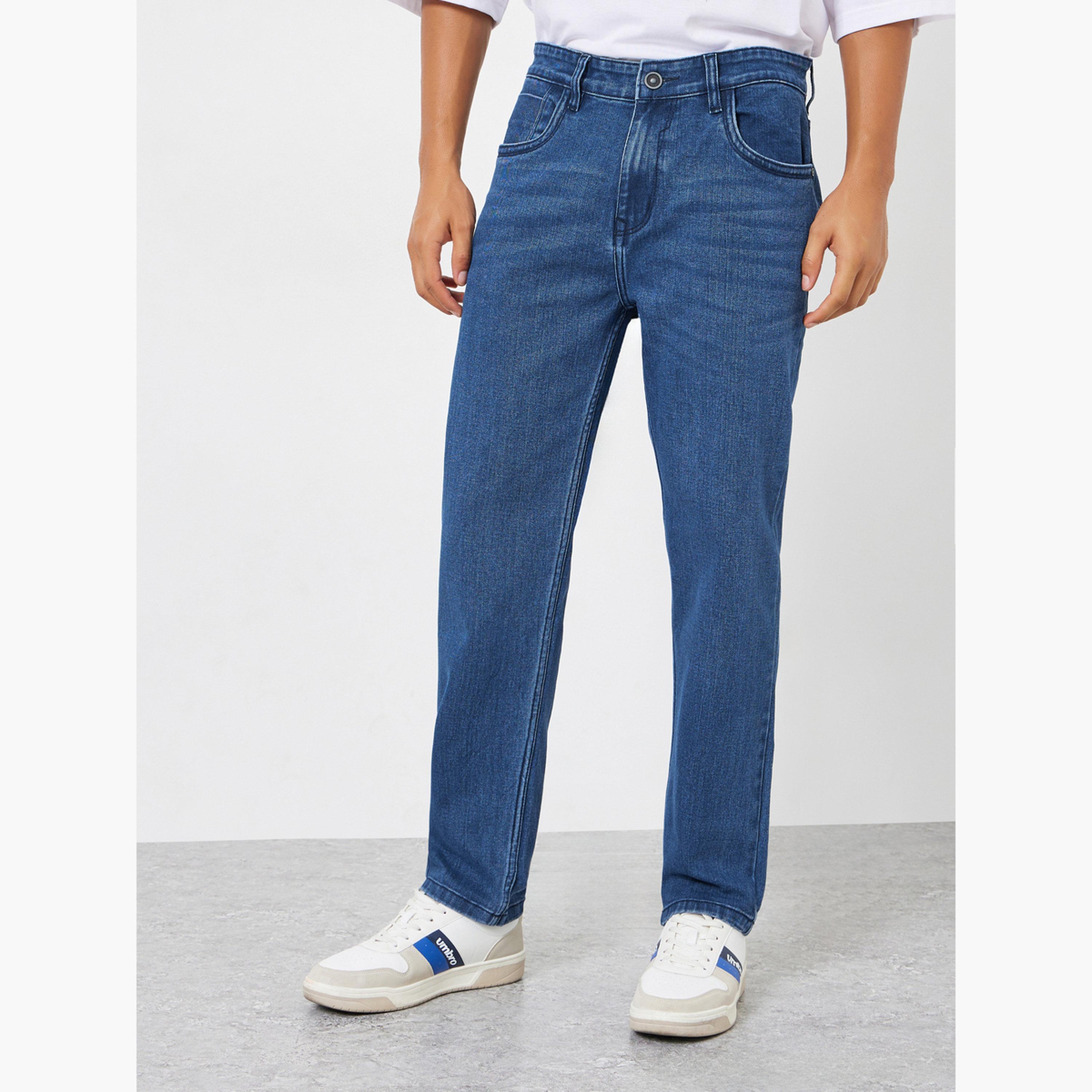 ستايلي - بنطال جينز رجالي متوسط ​​الارتفاع-men-clothing-bottoms-jeans-image-1