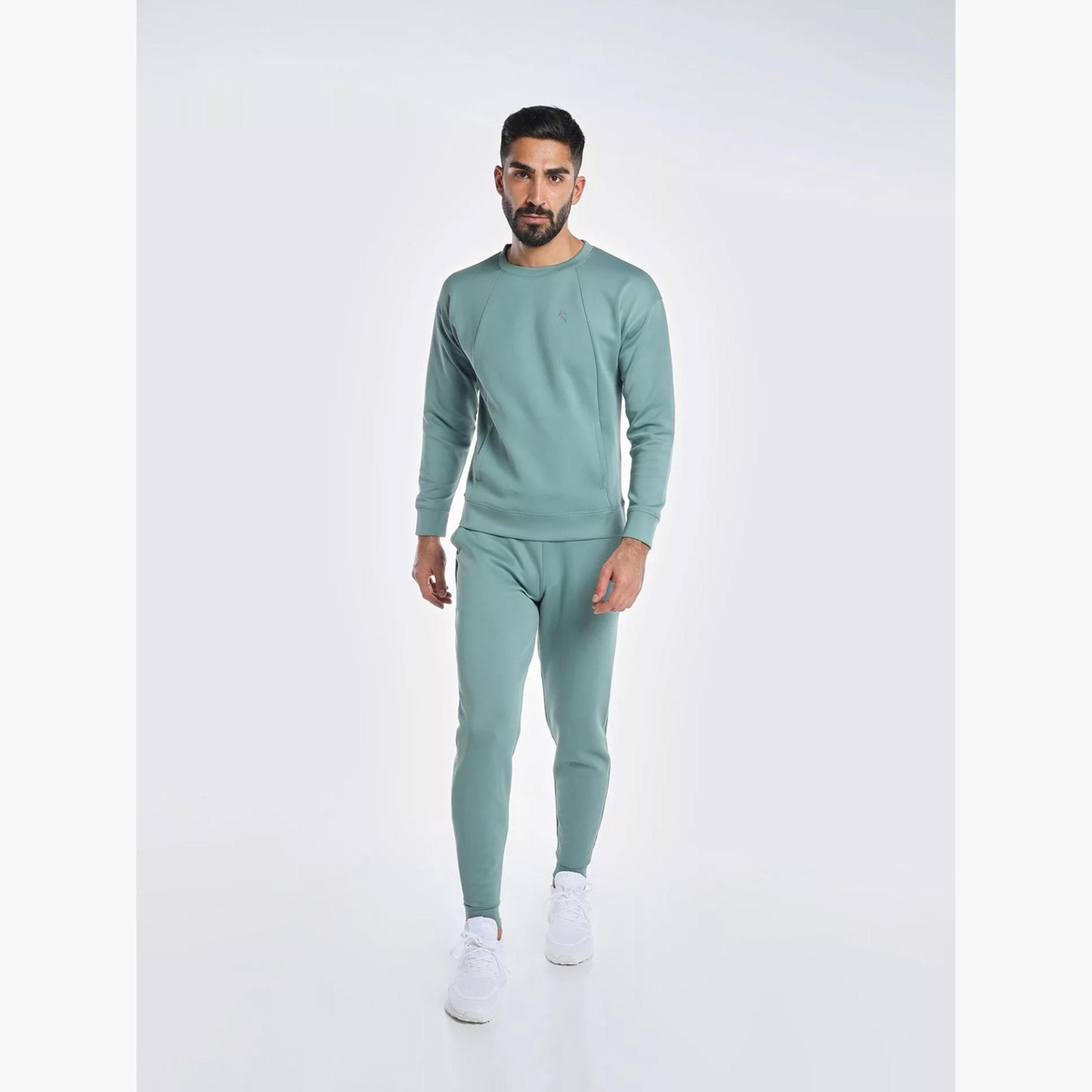 Wizard X Styli Green Vent Comfy Joggers - Unisex-women-clothing-bottoms-joggers-image-2