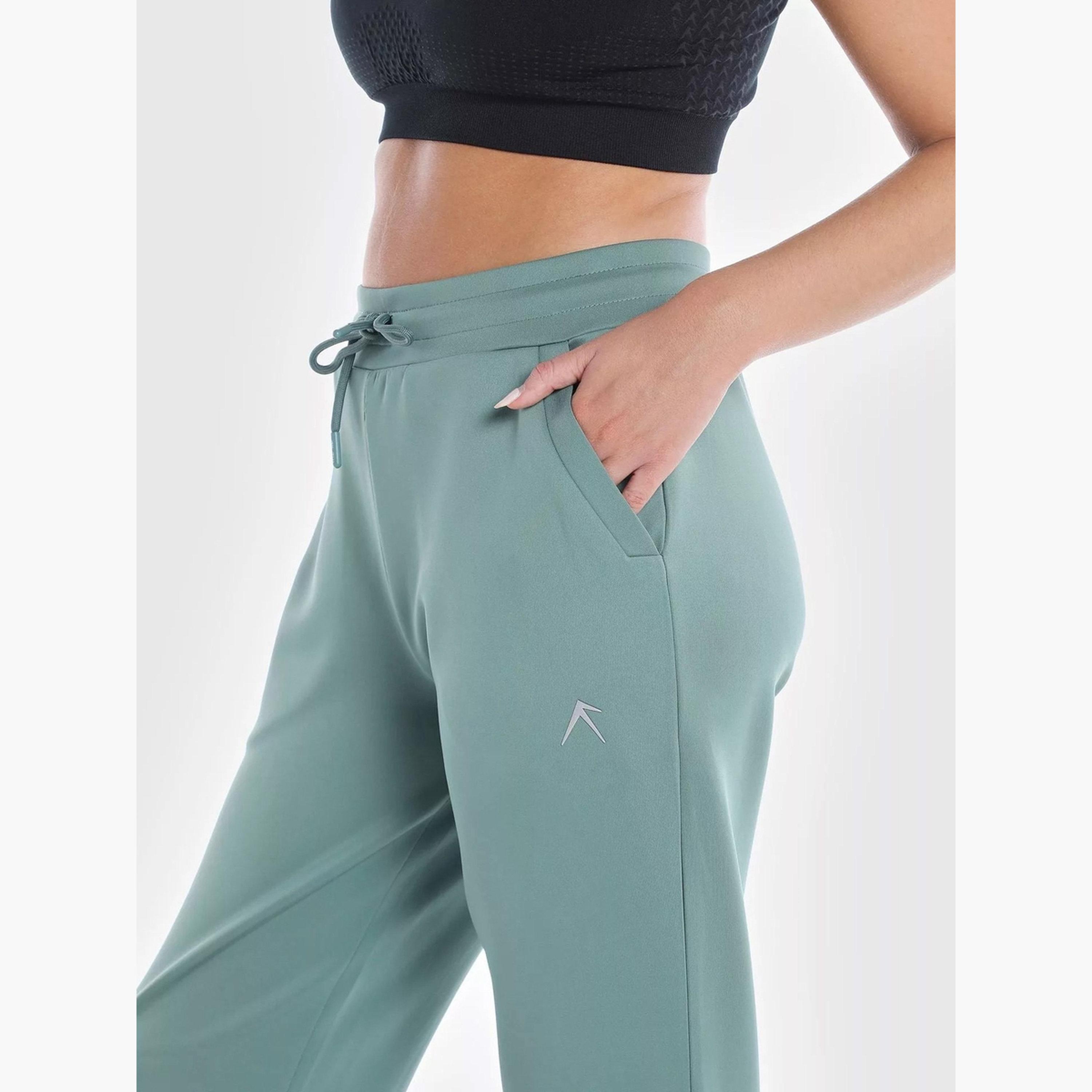 Wizard X Styli Green Vent Comfy Joggers - Unisex-women-clothing-bottoms-joggers-image-3