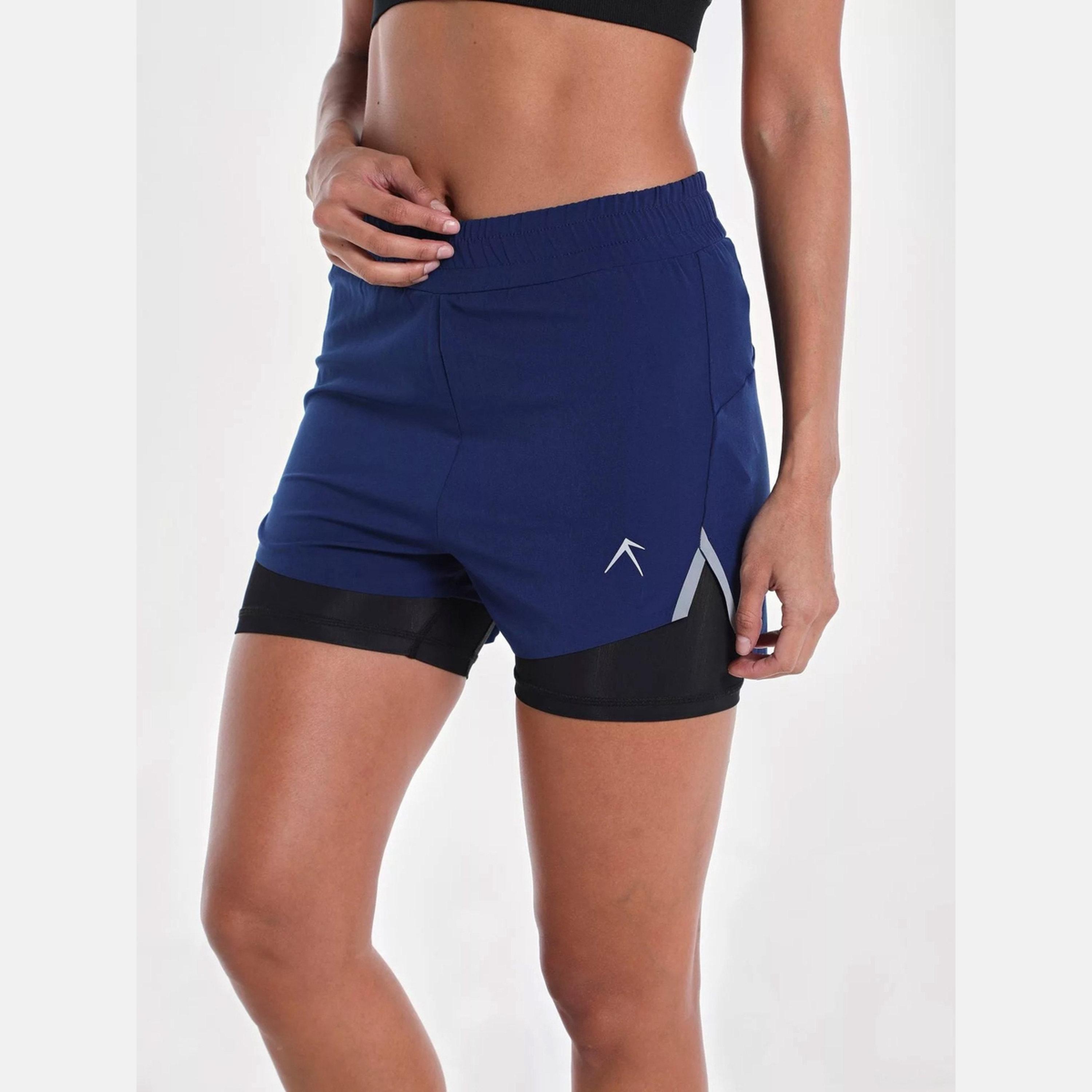 ويزارد × ستايلي - شورت جري أزرق 2 في 1-women-clothing-bottoms-shorts-image-5
