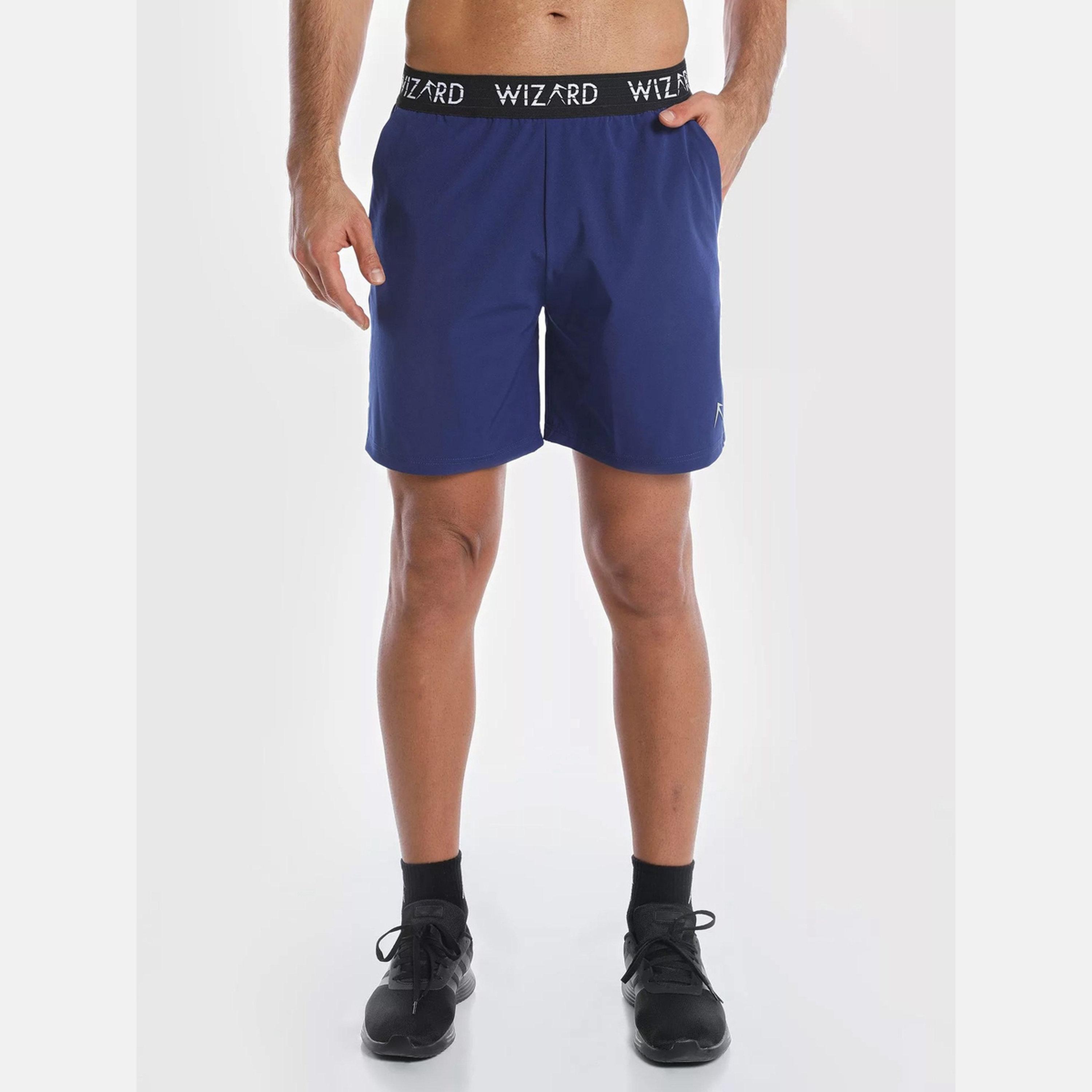 ويزارد × ستايلي - شورت رجالي أزرق-men-clothing-bottoms-shorts-image-1