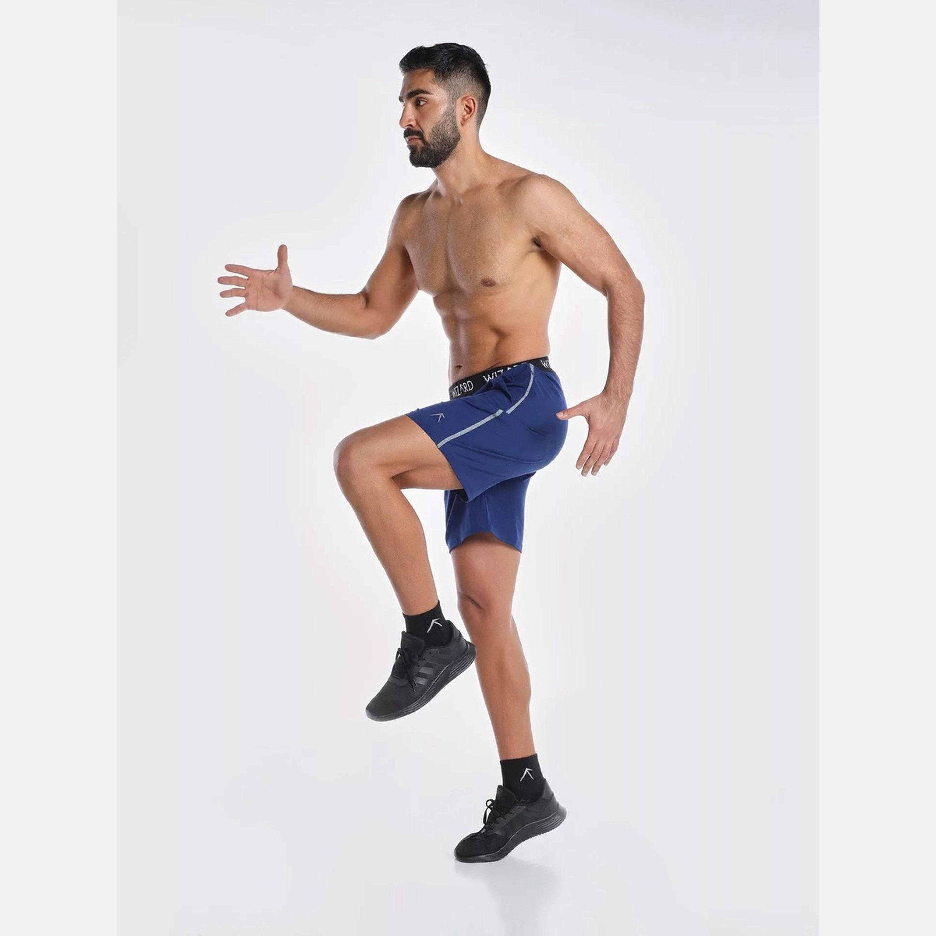 ويزارد × ستايلي - شورت رجالي أزرق-men-clothing-bottoms-shorts-image-2