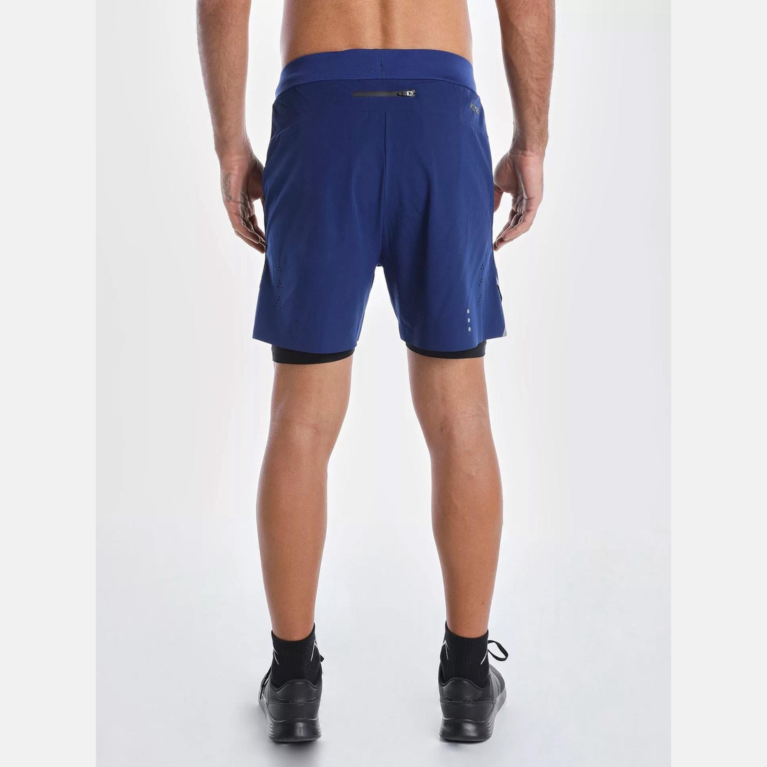 Wizard X Styli Men Blue 2 in 1 Running Shorts-men-clothing-bottoms-shorts-image-4