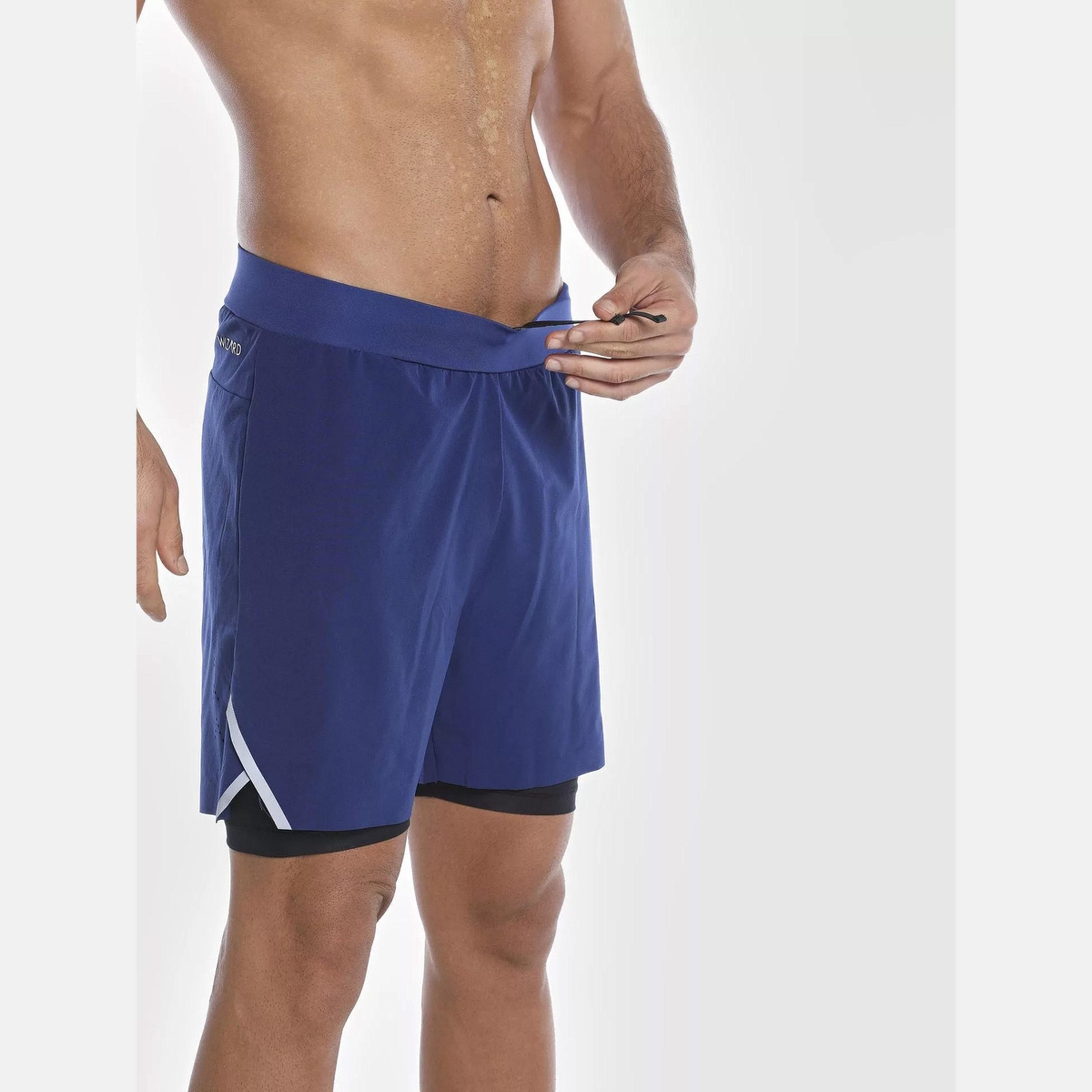 Wizard X Styli Men Blue 2 in 1 Running Shorts-men-clothing-bottoms-shorts-image-5