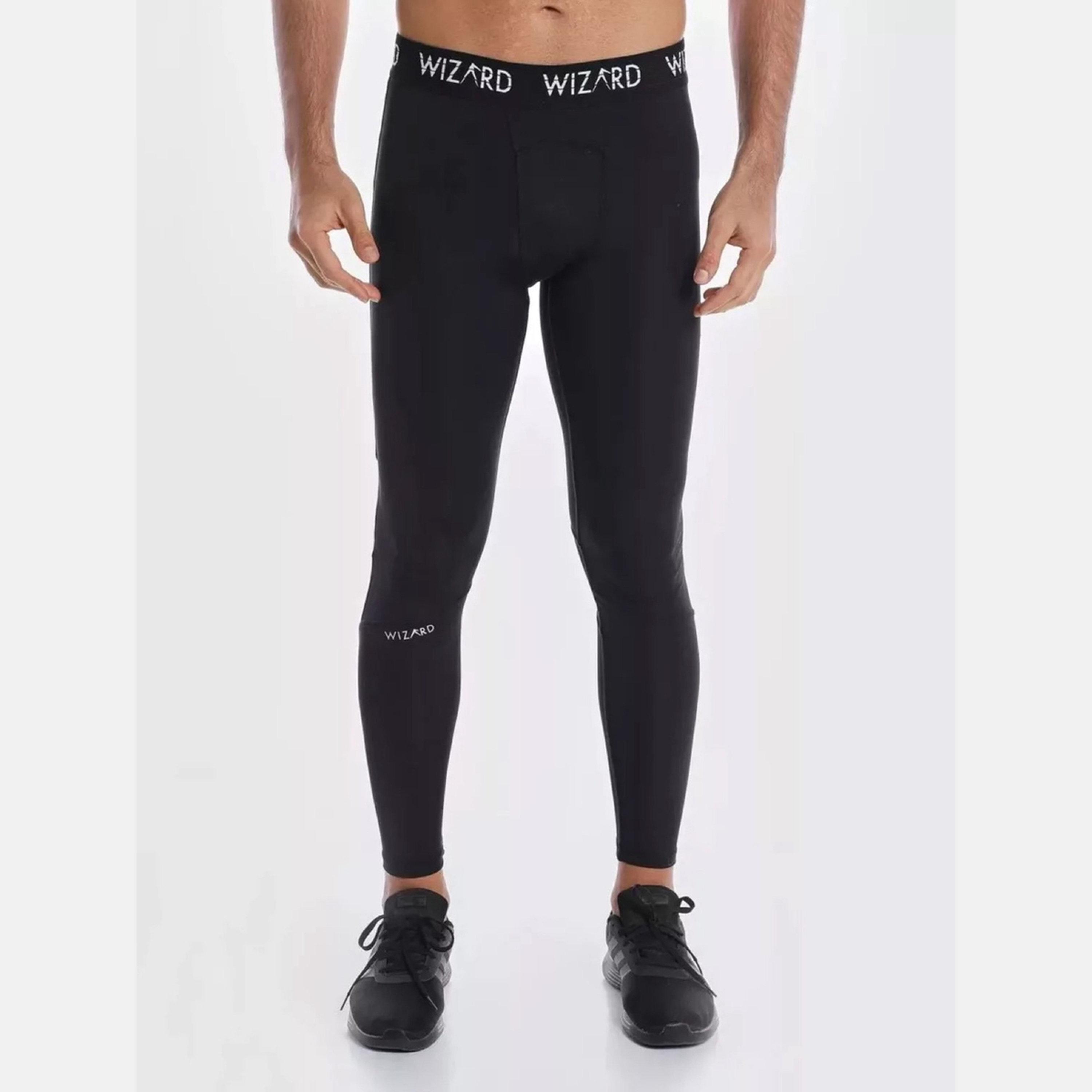 Wizard X Styli Men Black Vent Wizardry Compression Tights-men-clothing-sportswearandactivewear-bottoms-joggers-image-1