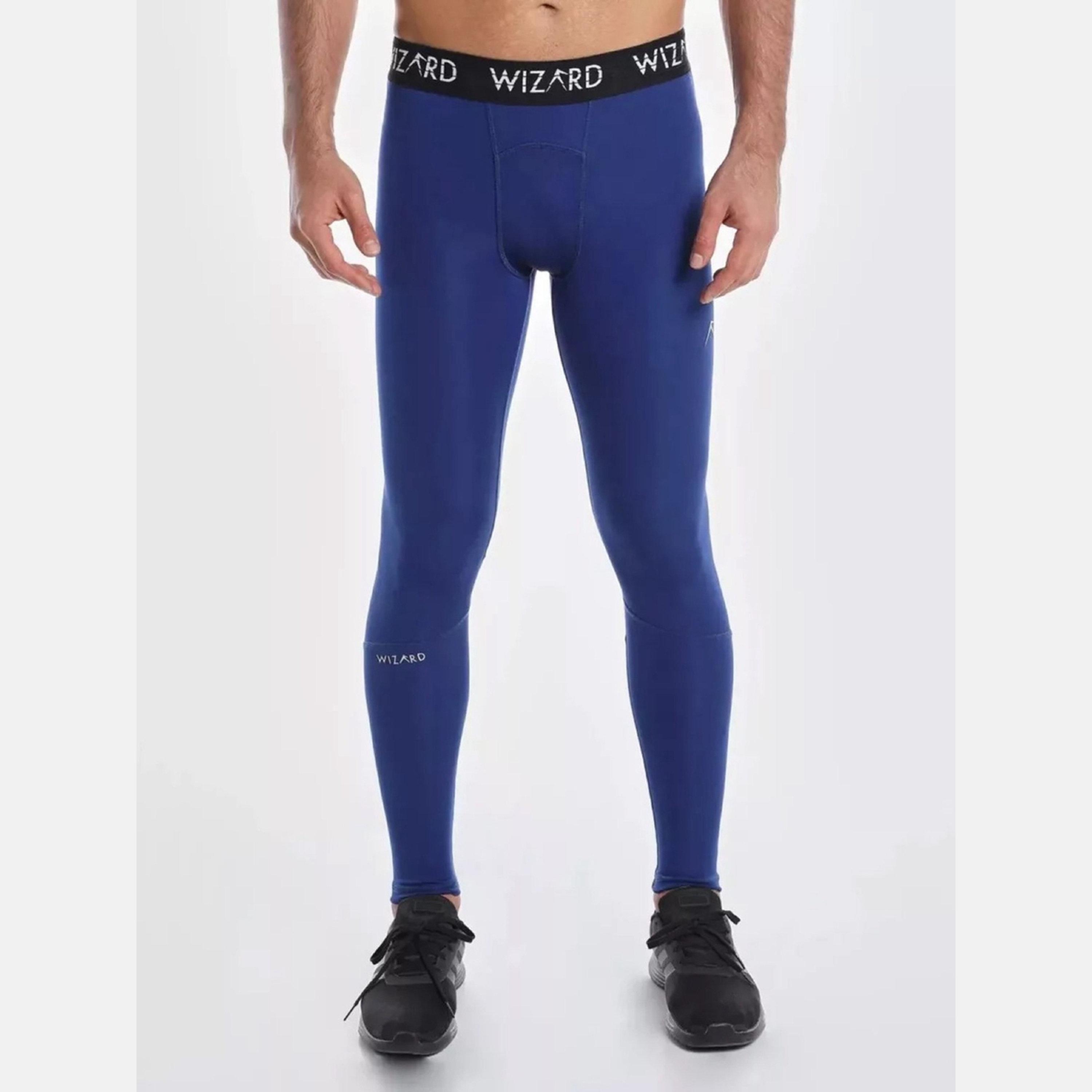 Wizard X Styli Men Blue Vent Wizardry Compression Tights-men-clothing-sportswearandactivewear-bottoms-joggers-image-1