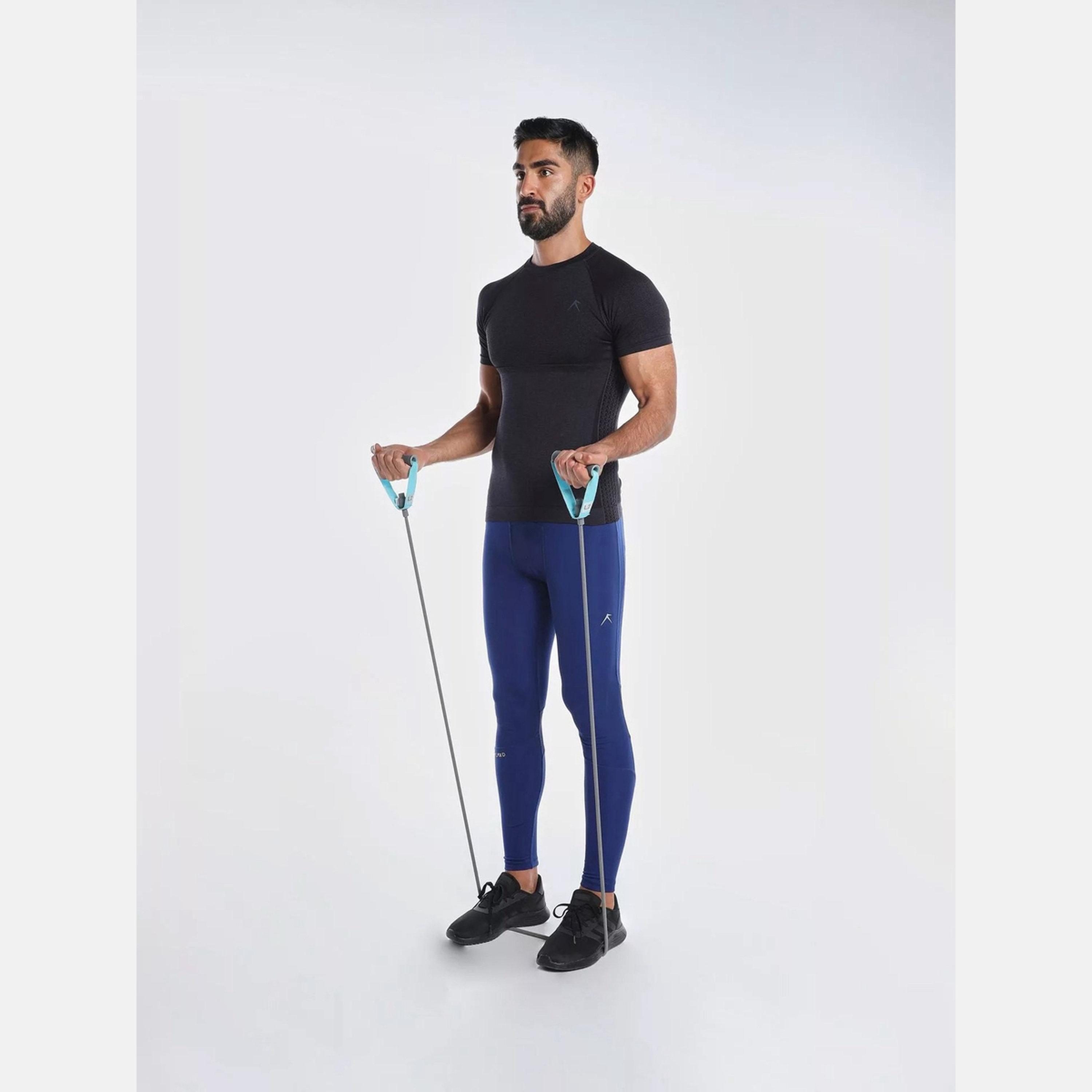 Wizard X Styli Men Blue Vent Wizardry Compression Tights-men-clothing-sportswearandactivewear-bottoms-joggers-image-2